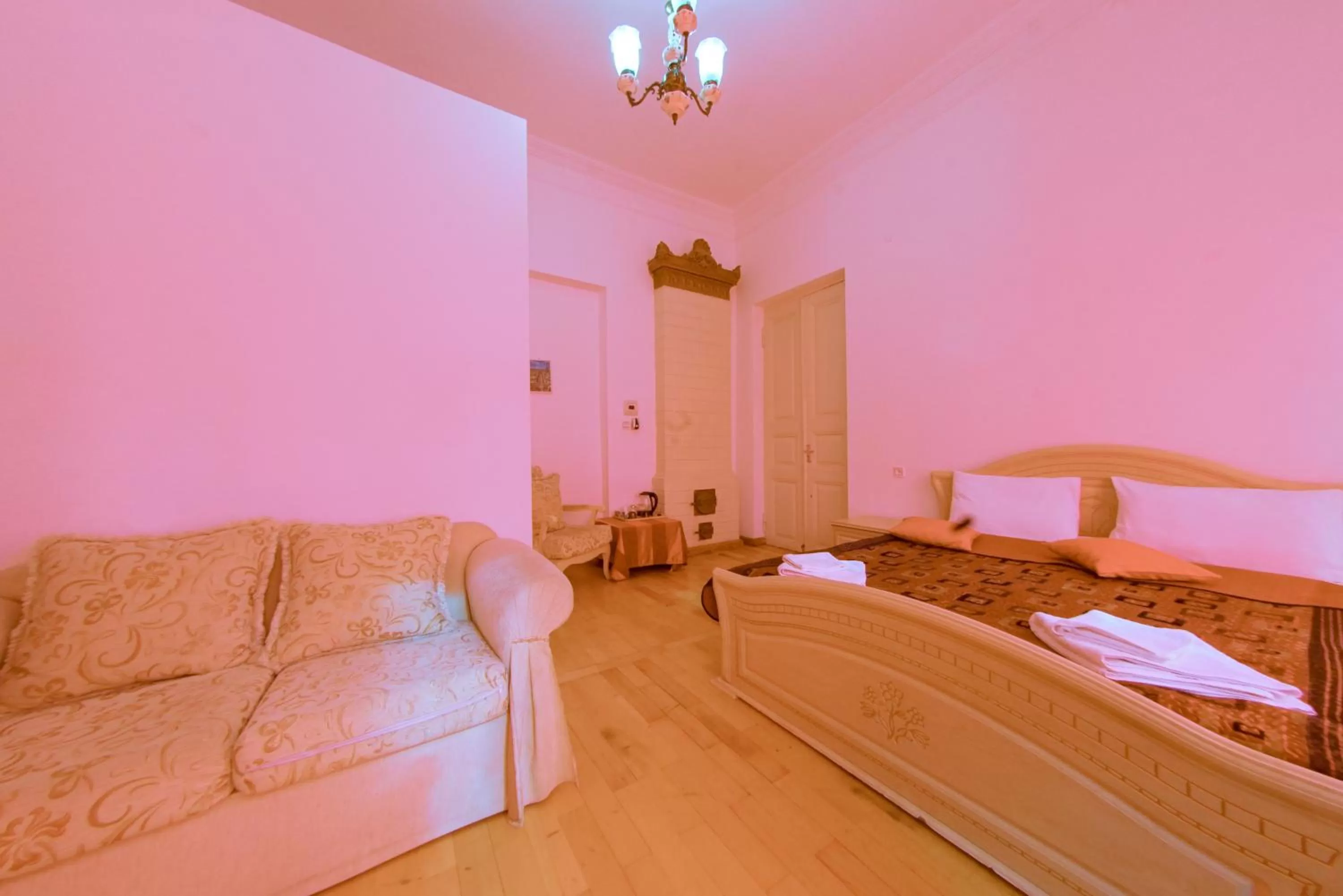 Decorative detail, Bed in House 1899