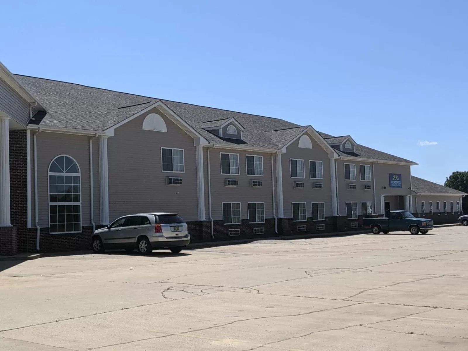 Property building in Heritage Inn and Suites