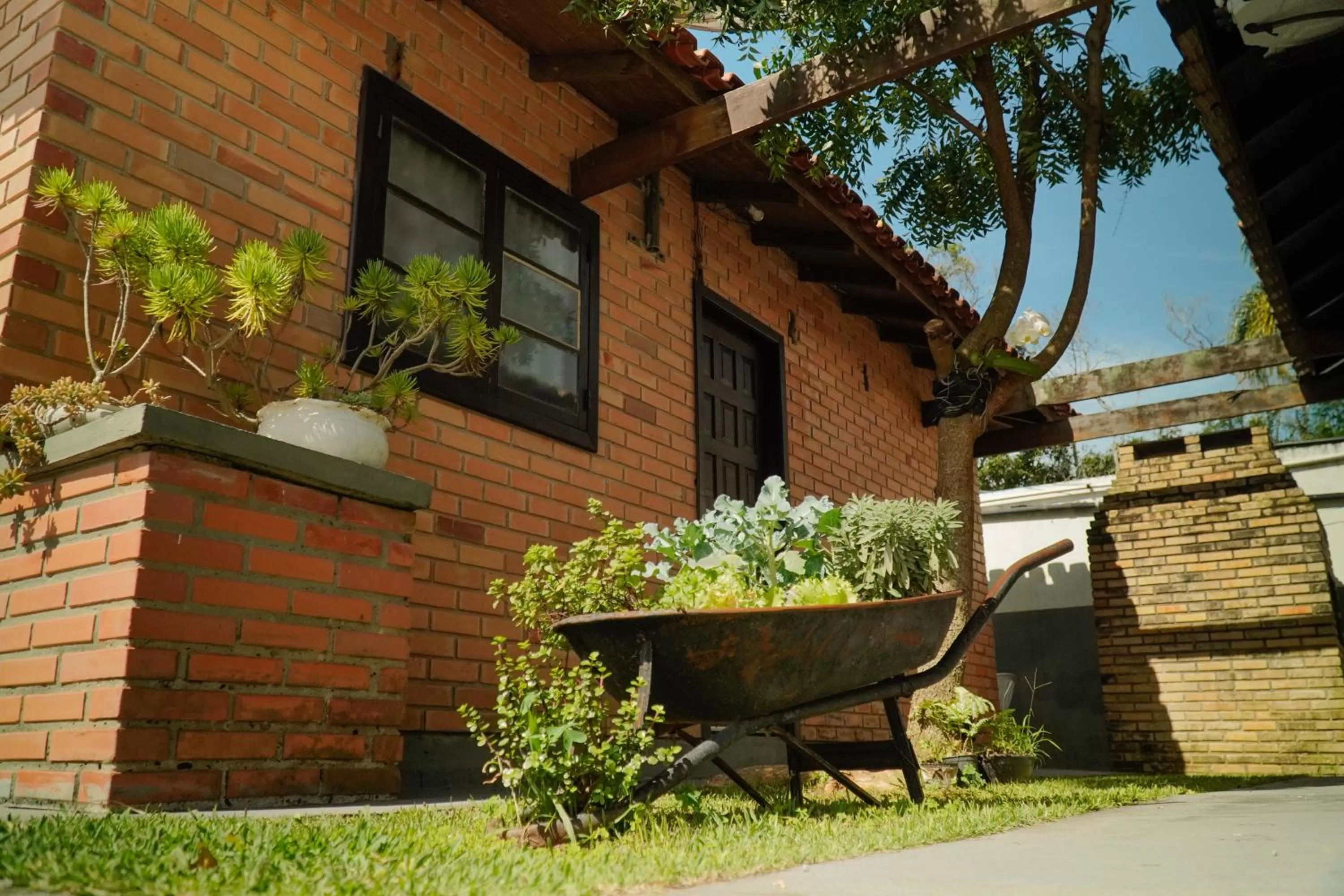 Garden in Pousada Dunasol Floripa