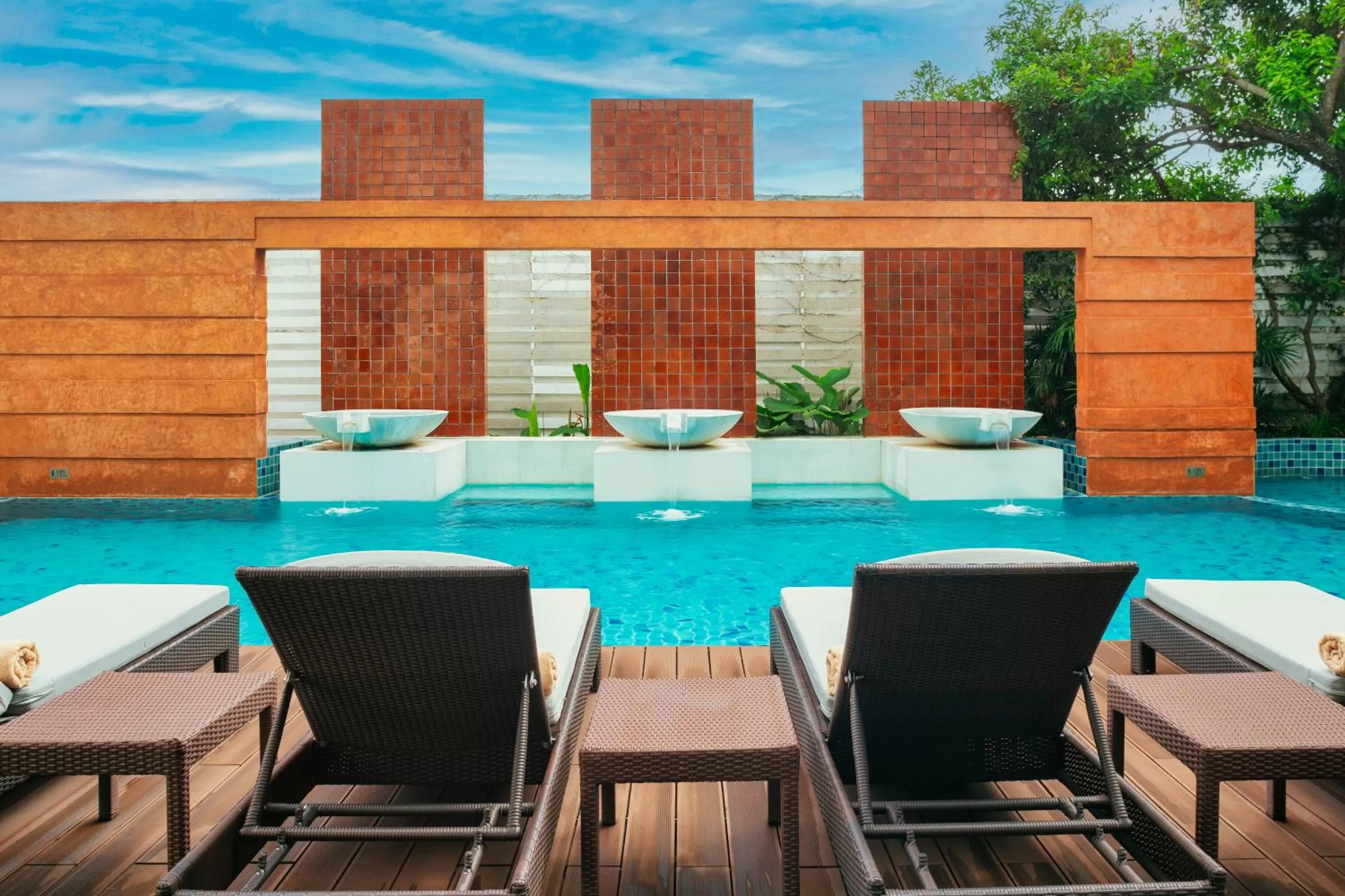 Swimming pool in The Grand Napat