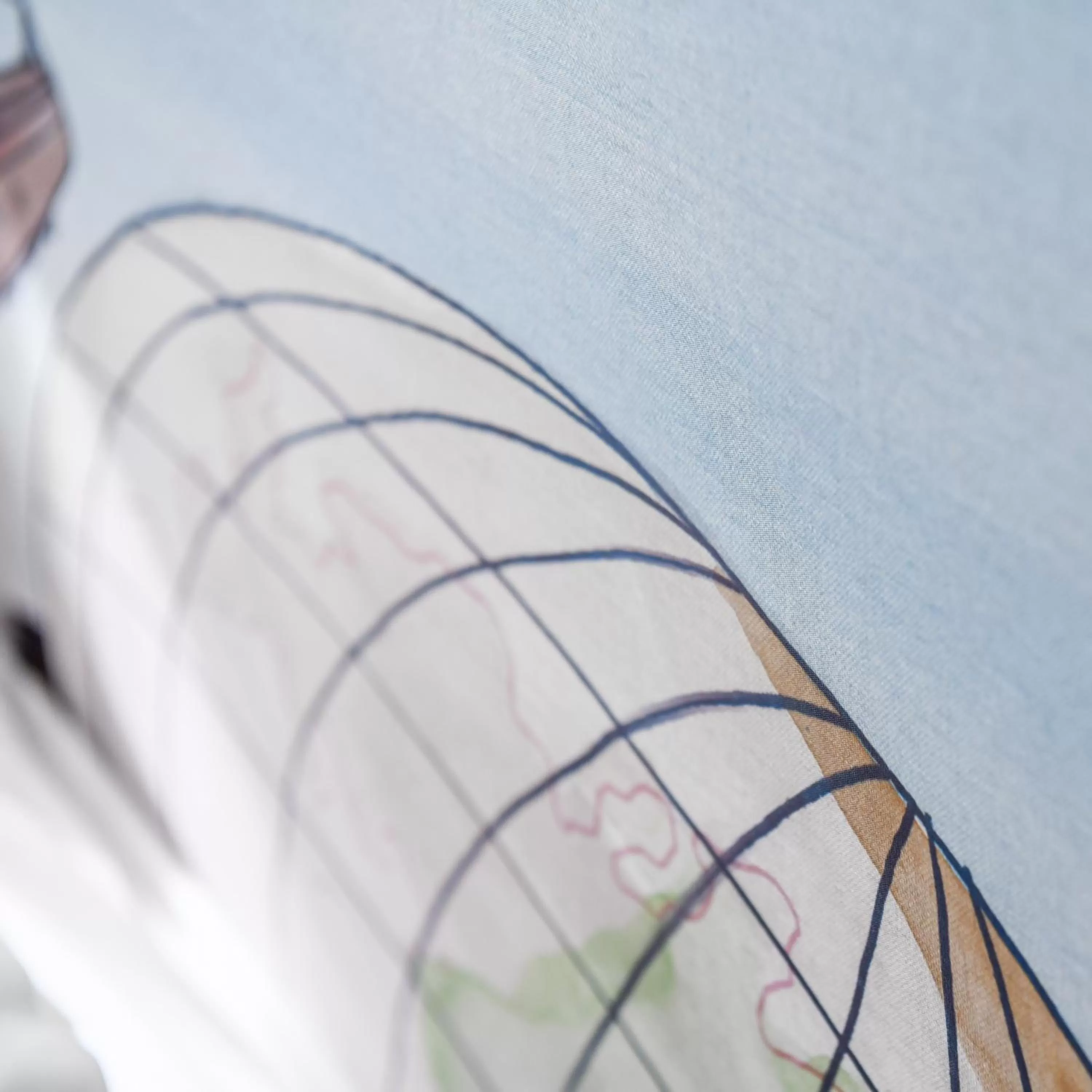 Decorative detail in Hôtel Jules Verne Biarritz