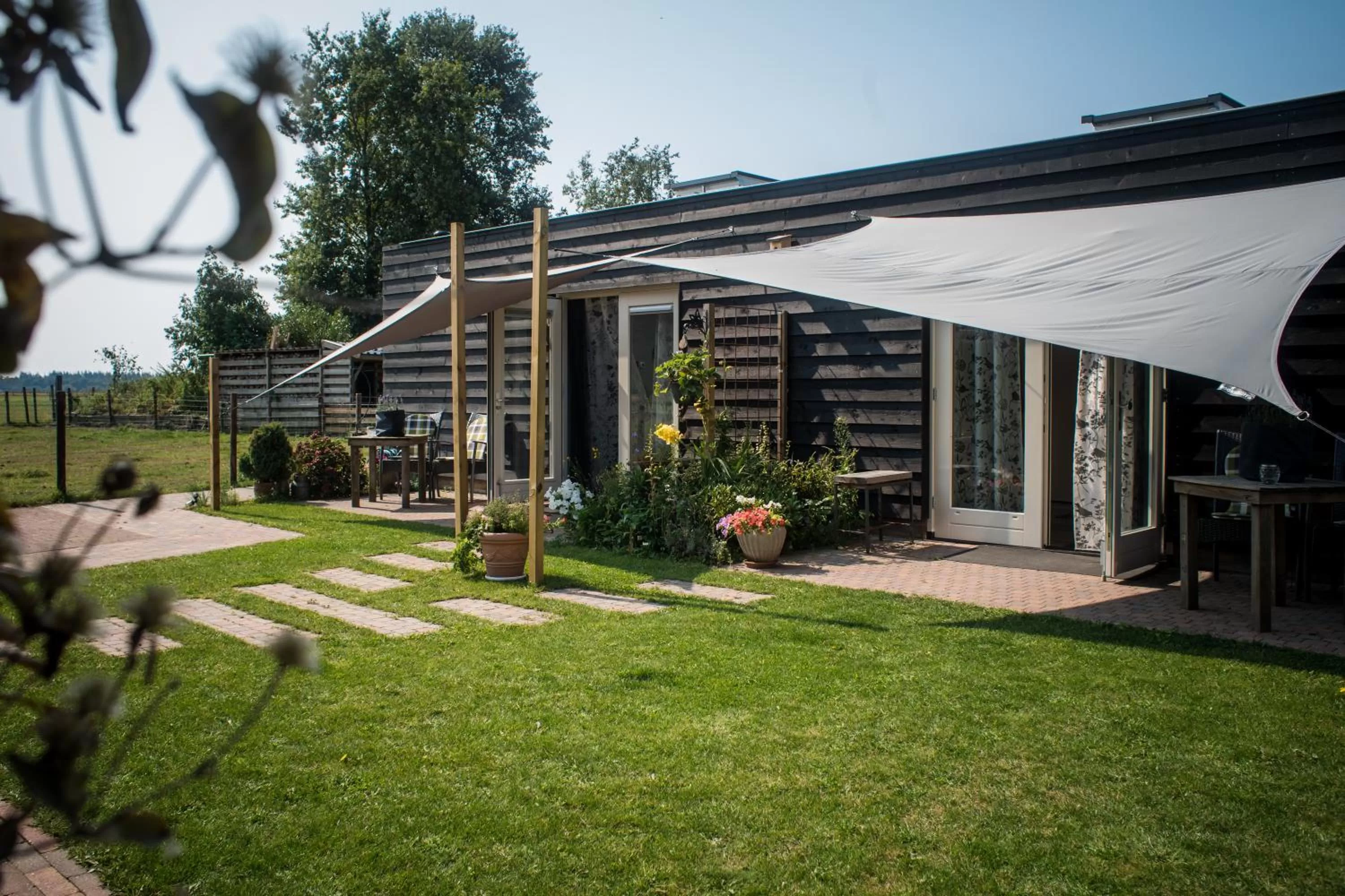 Balcony/Terrace, Garden in B&B de Ster van Dwingeloo
