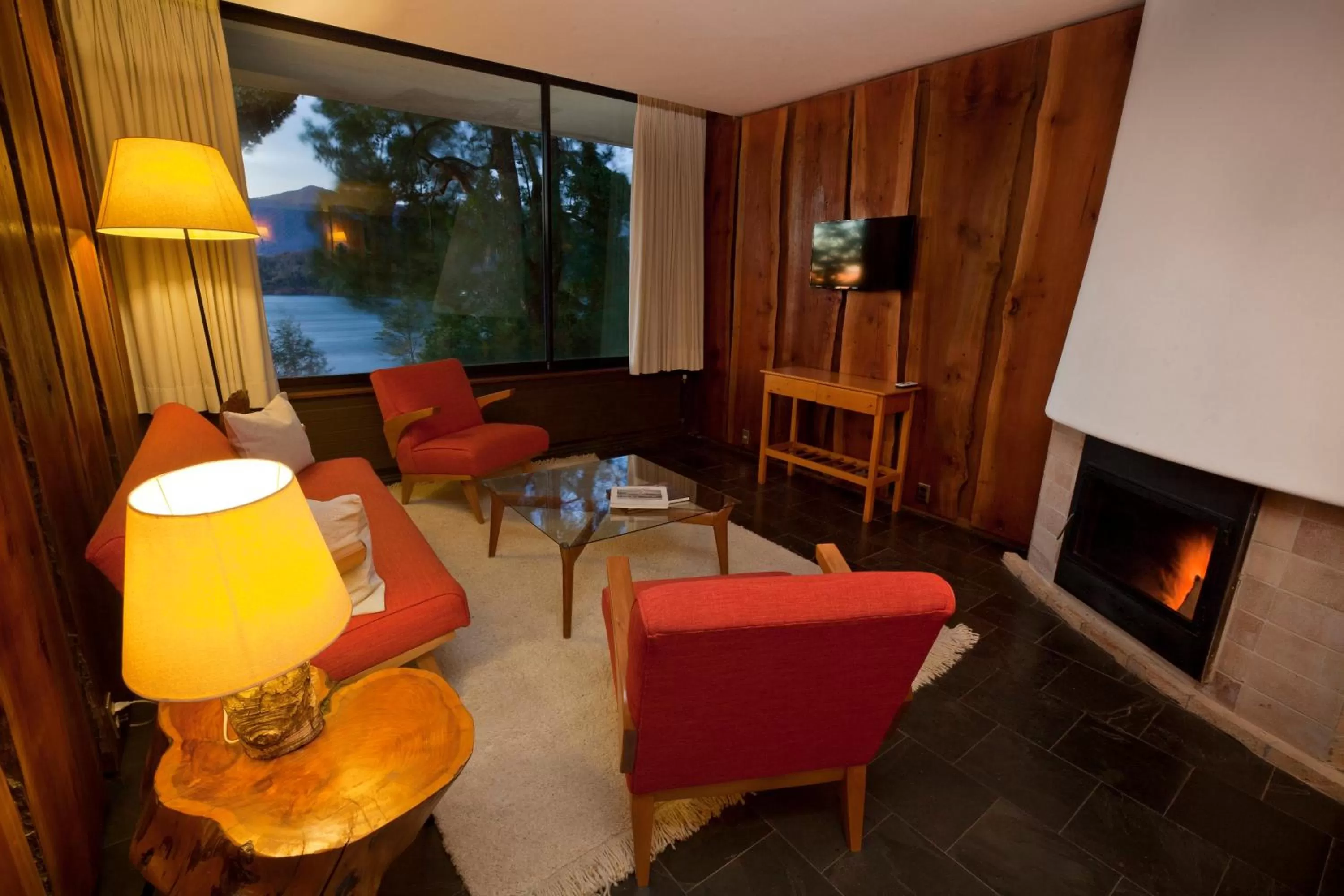 Living room in Hotel Antumalal