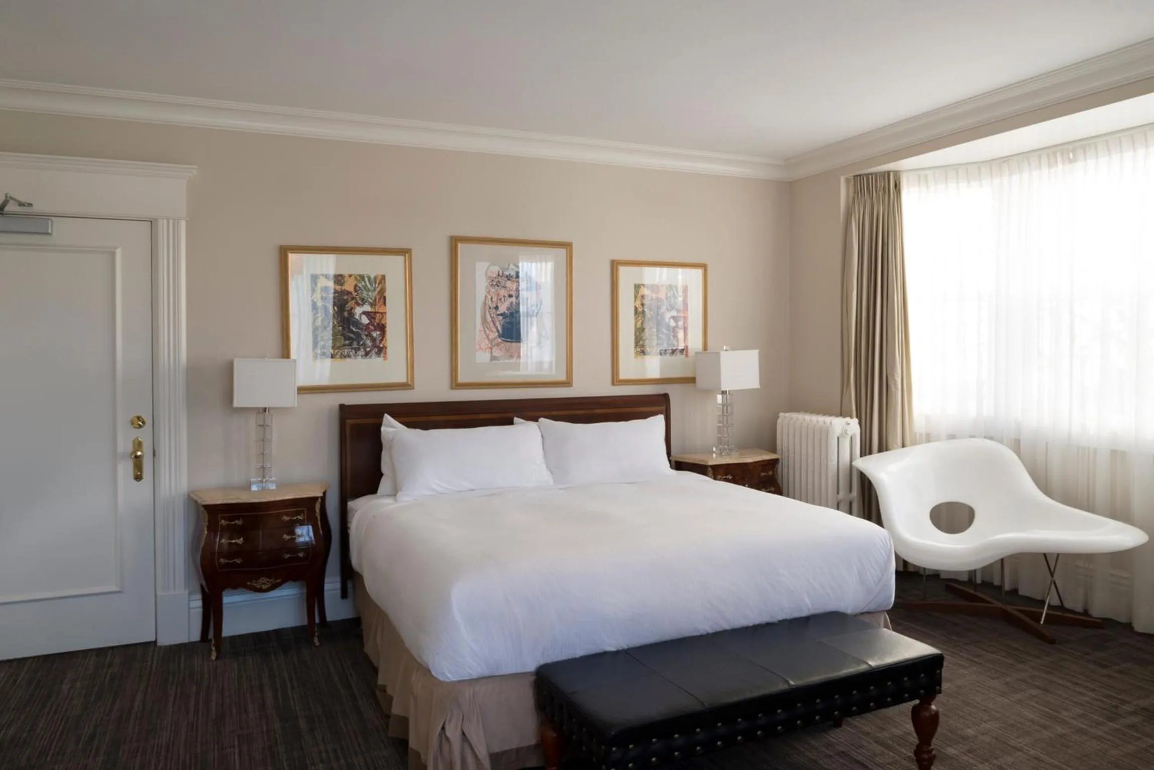 Bed in Victorian Hotel