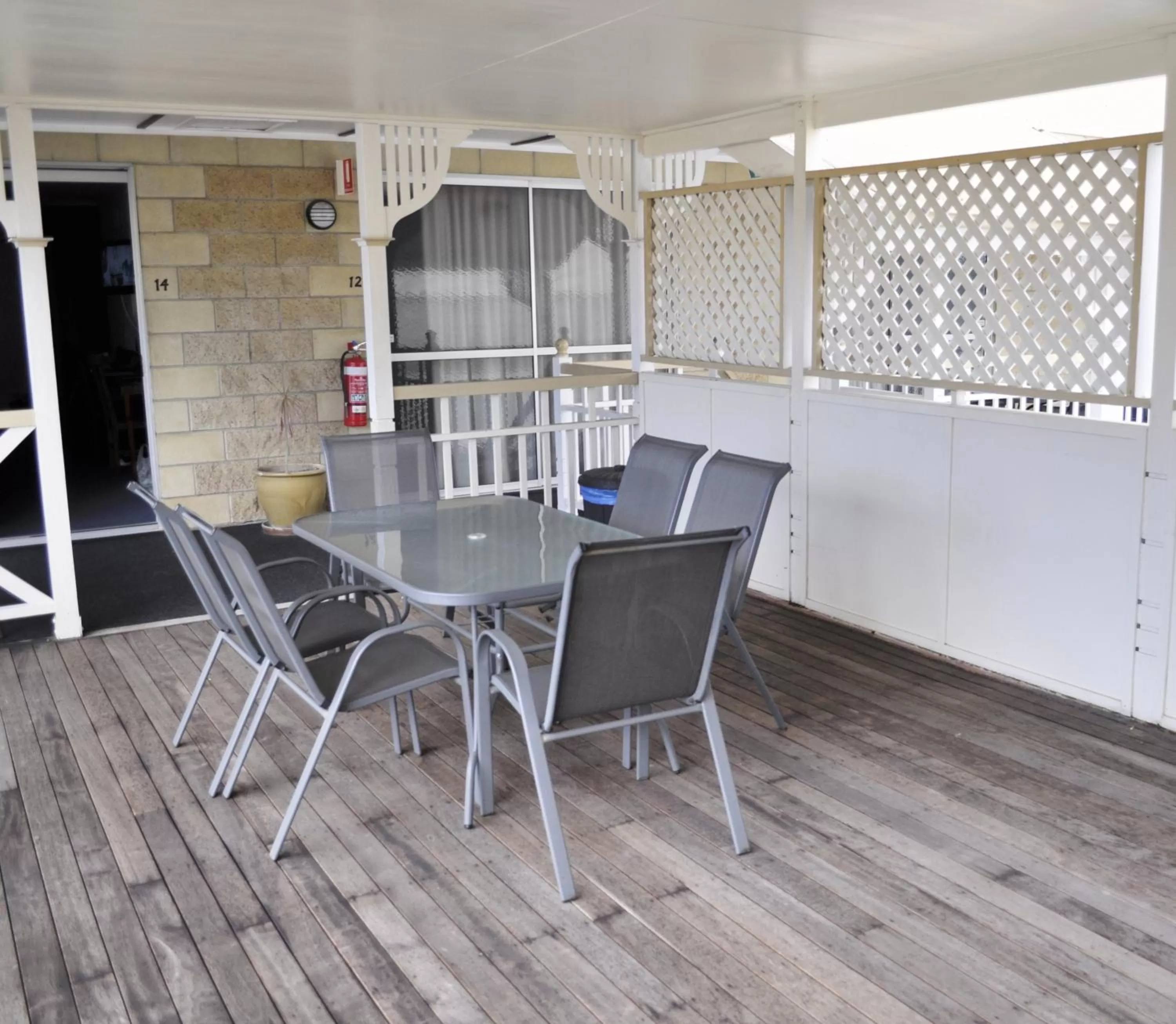 Balcony/Terrace in Alexandra Park Motor Inn