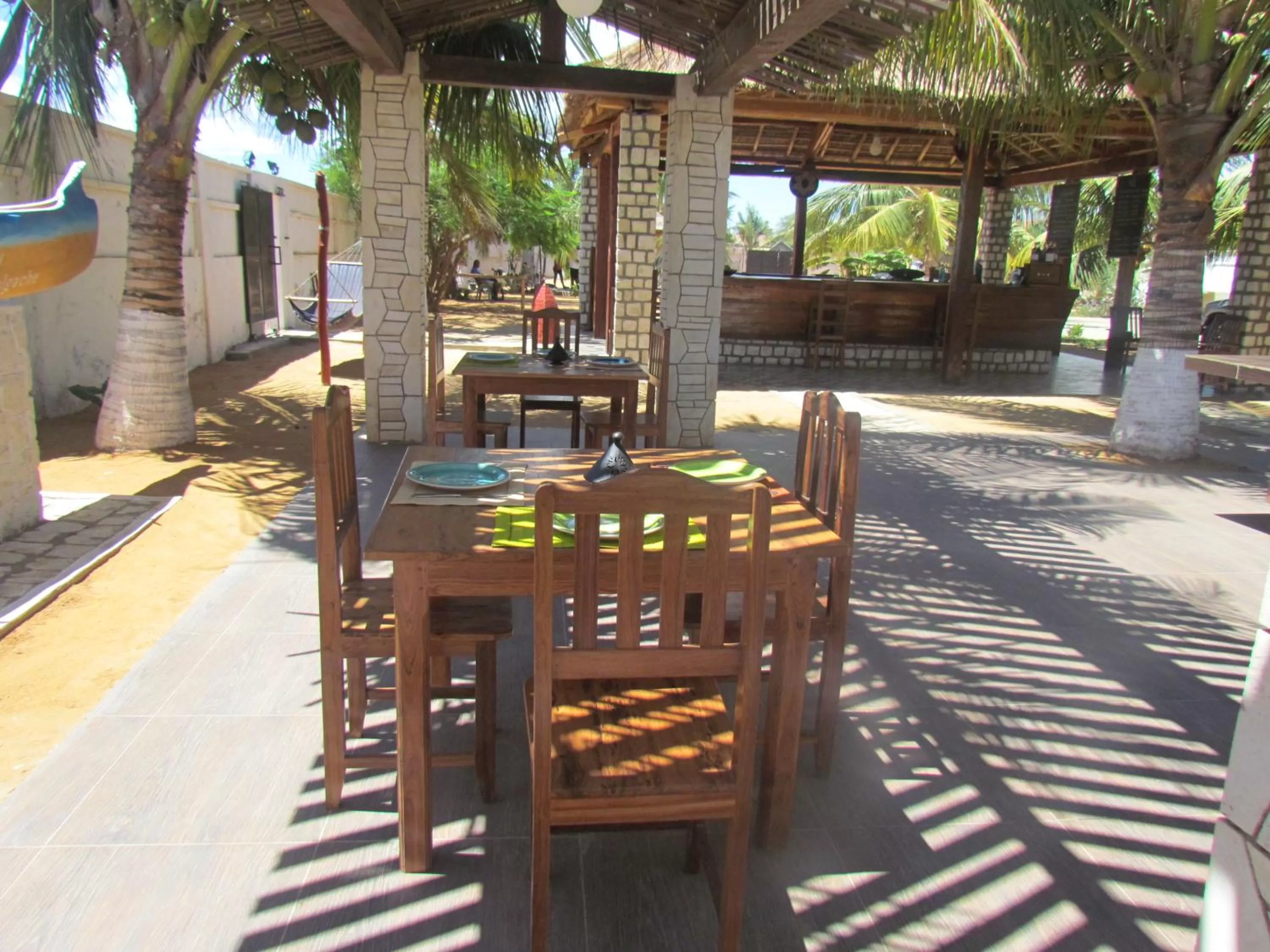 Patio in Bohobé Naboty