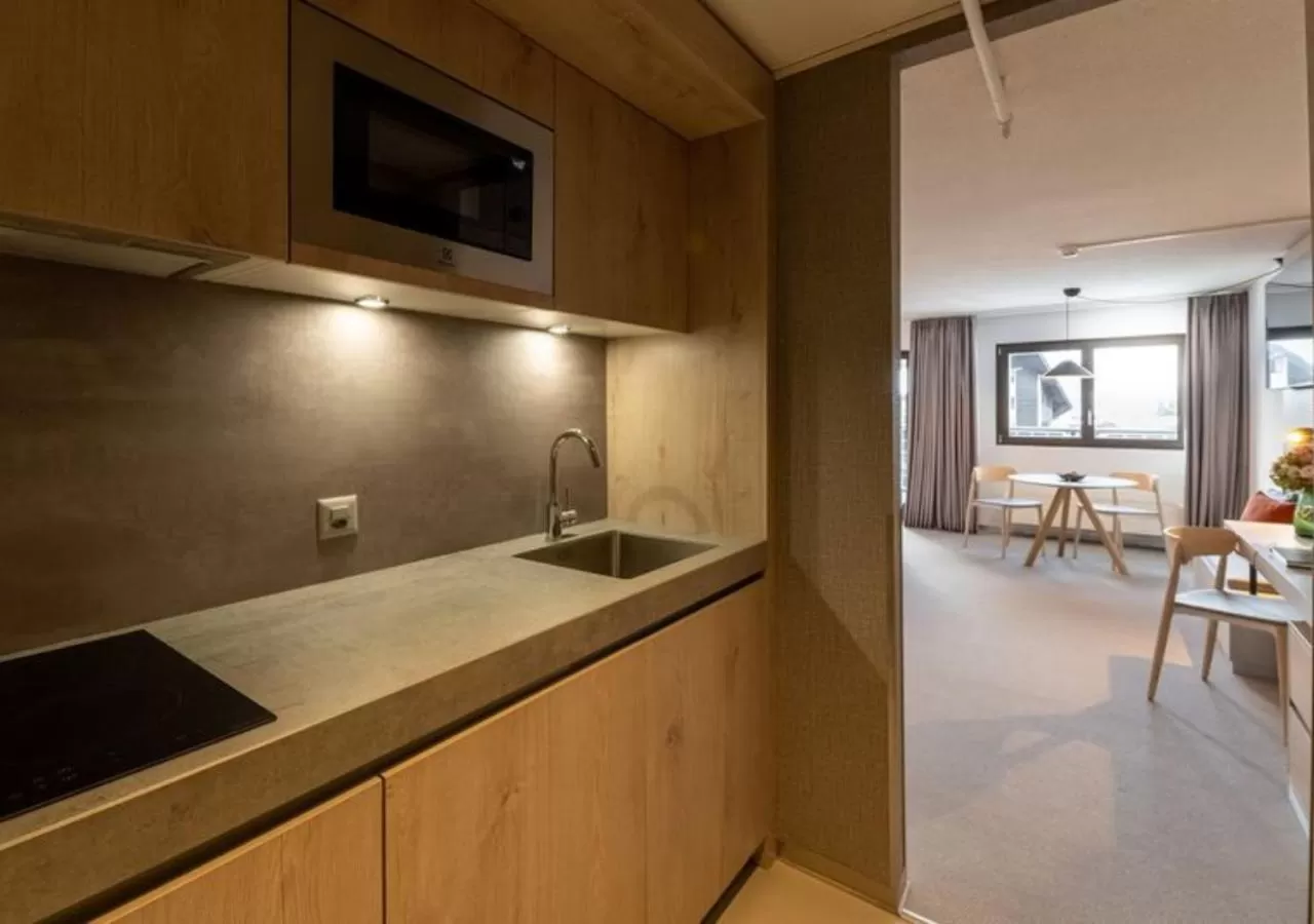 kitchen in Victoria Hotel & Residence