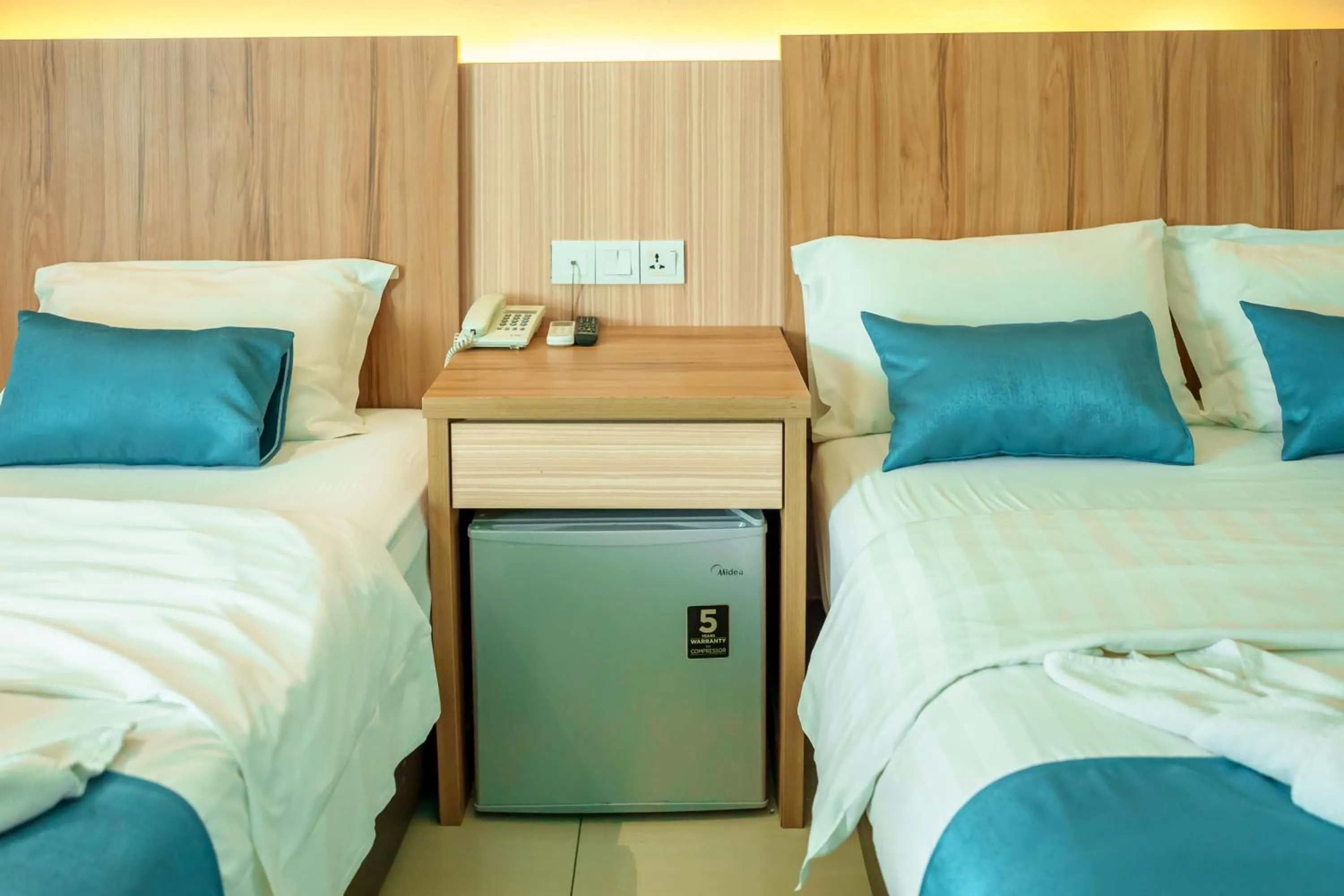 Bed in Euro Life Hotel @ KL Sentral