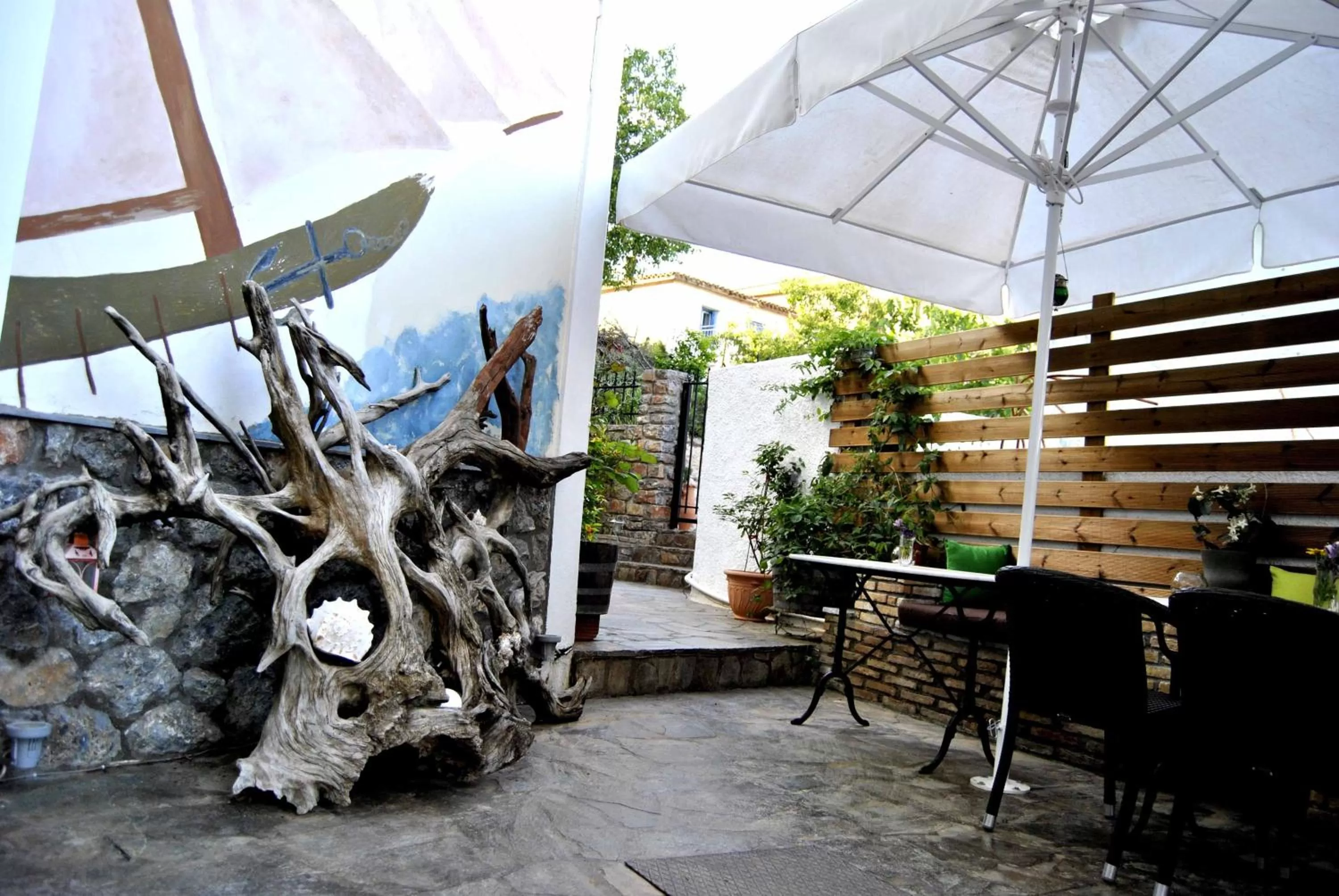 Balcony/Terrace in Filoxenia Studios