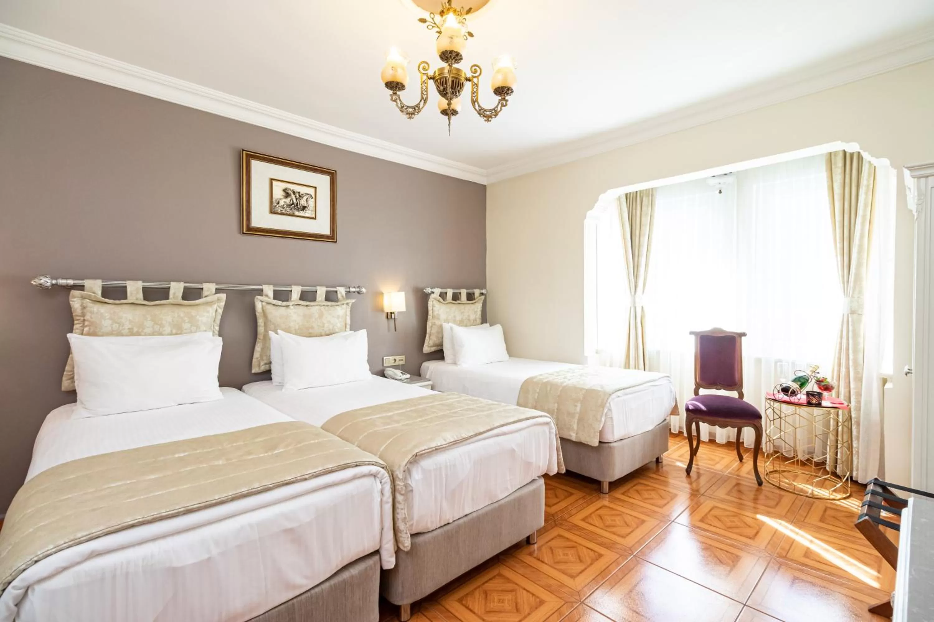 Bed in Alzer Hotel Special Class