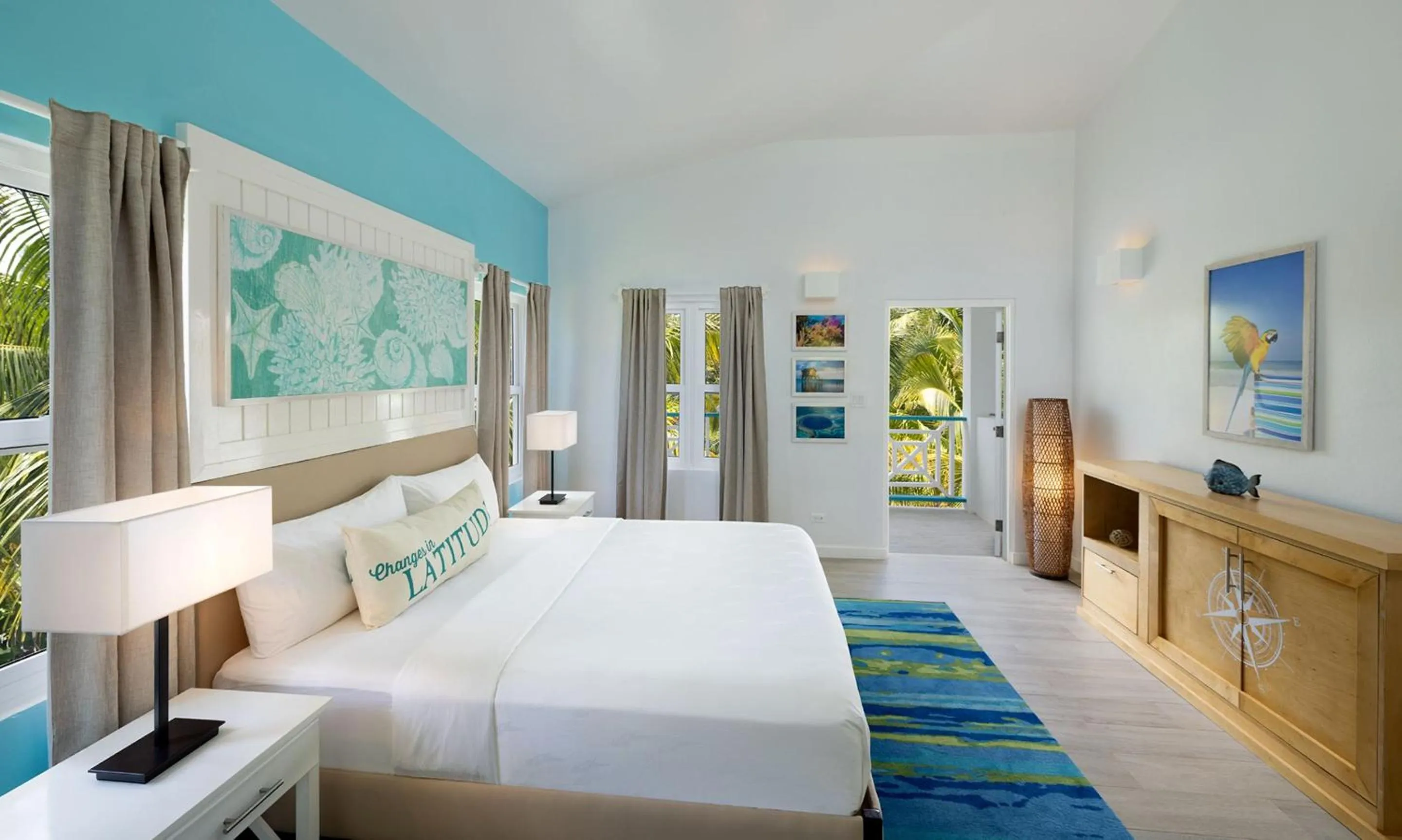 Photo of the whole room, Bed in Margaritaville Beach Resort Ambergris Caye - Belize
