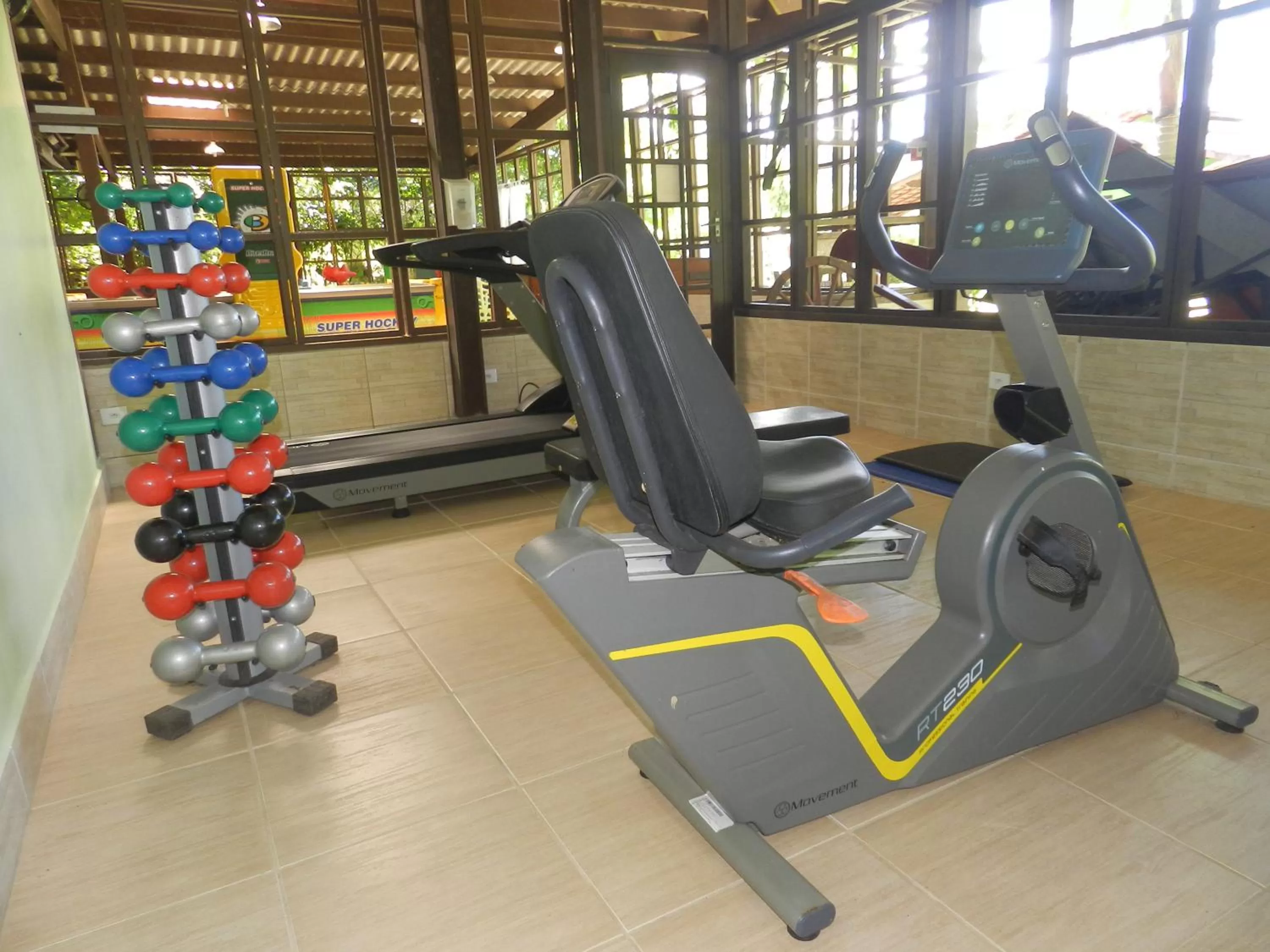 Fitness centre/facilities in Hotel Bosques do Massaguaçu