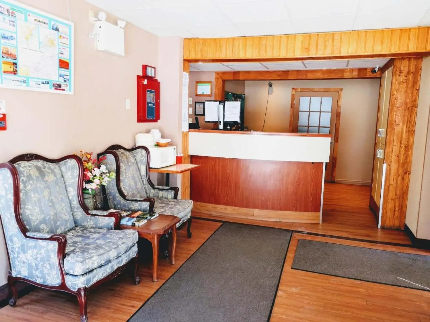 Lobby or reception in Hotel Motel La Marquise