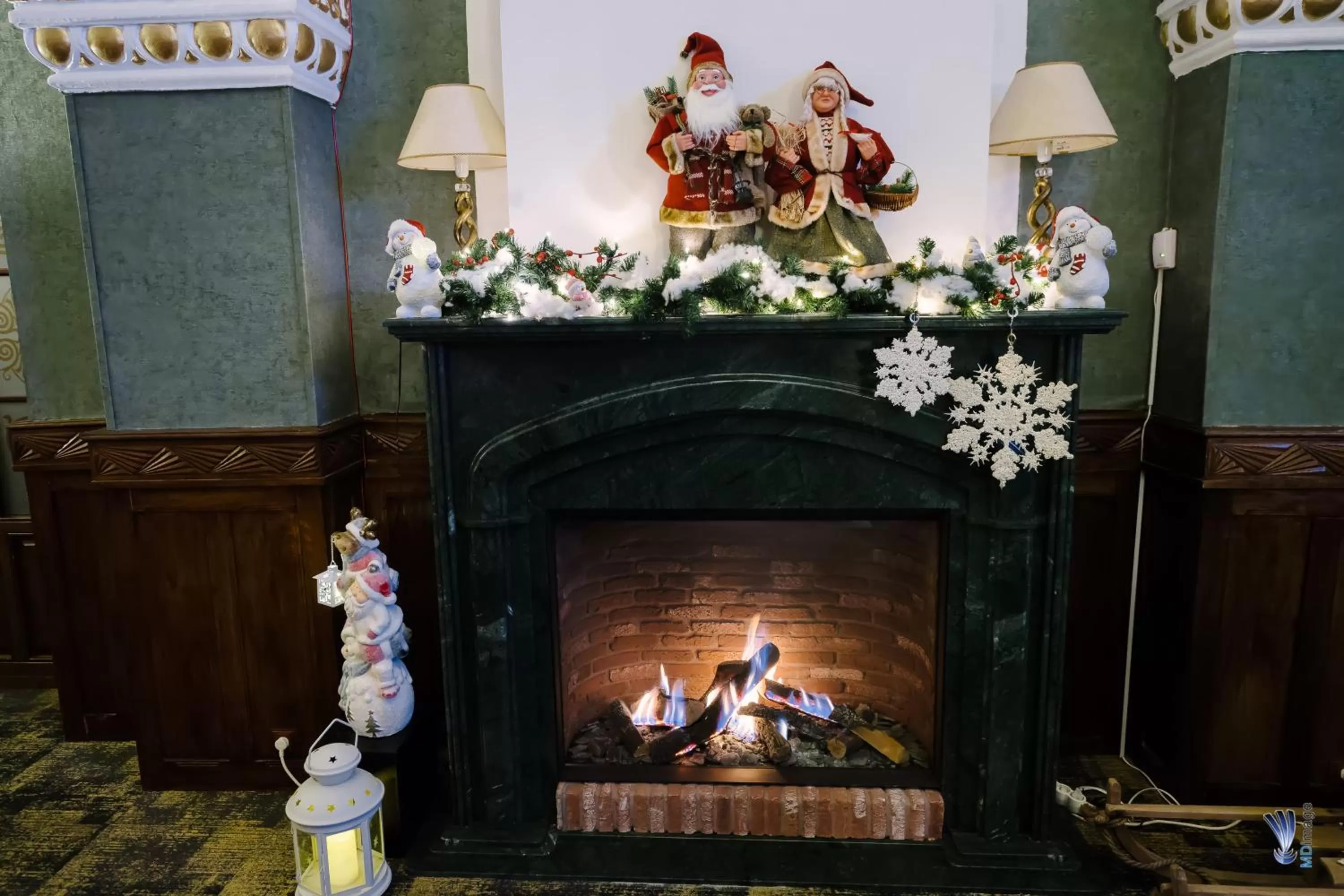 Decorative detail in Hotel La Belle Epoque