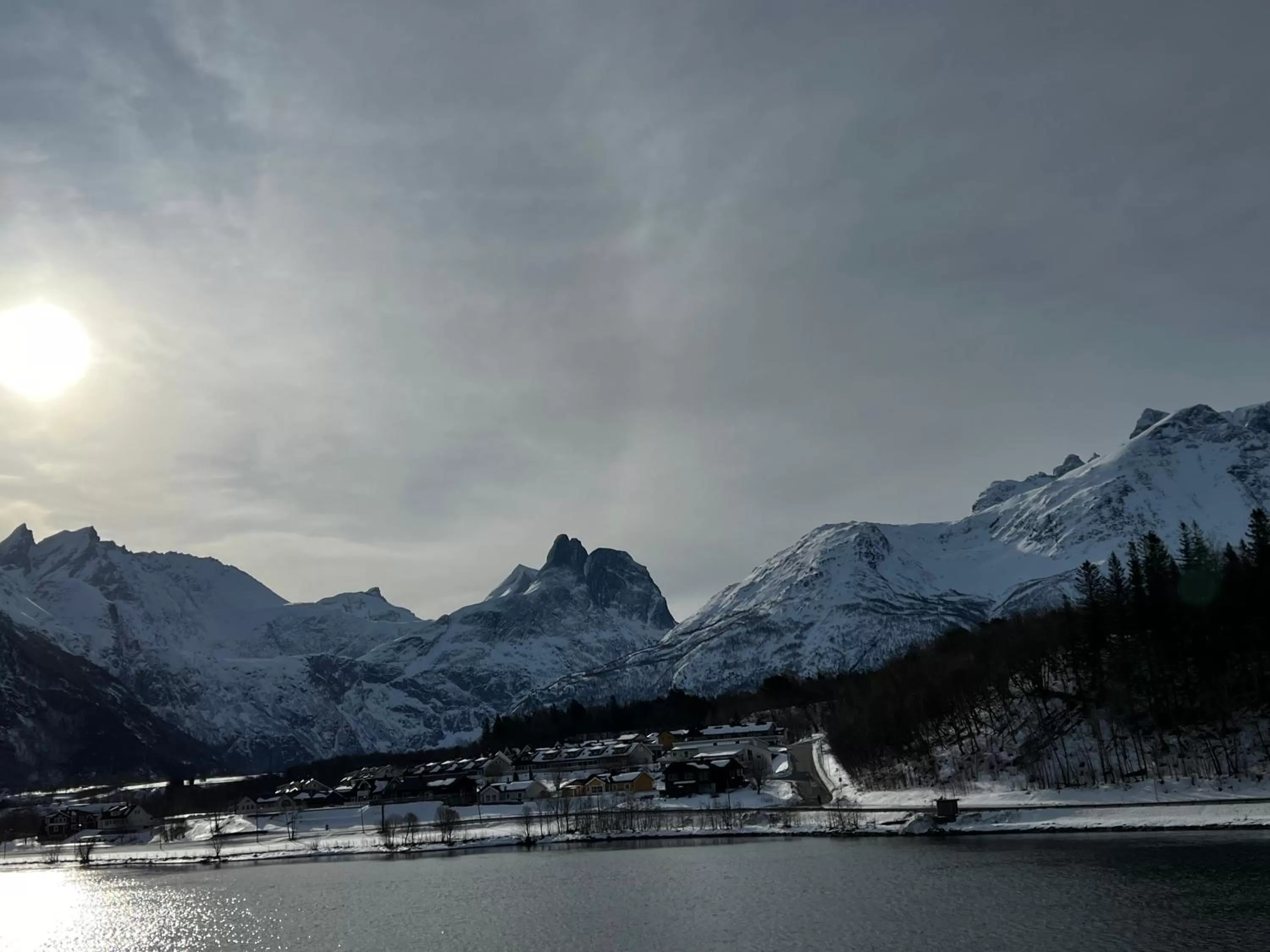 View (from property/room) in Frichs Ekspress Åndalsnes