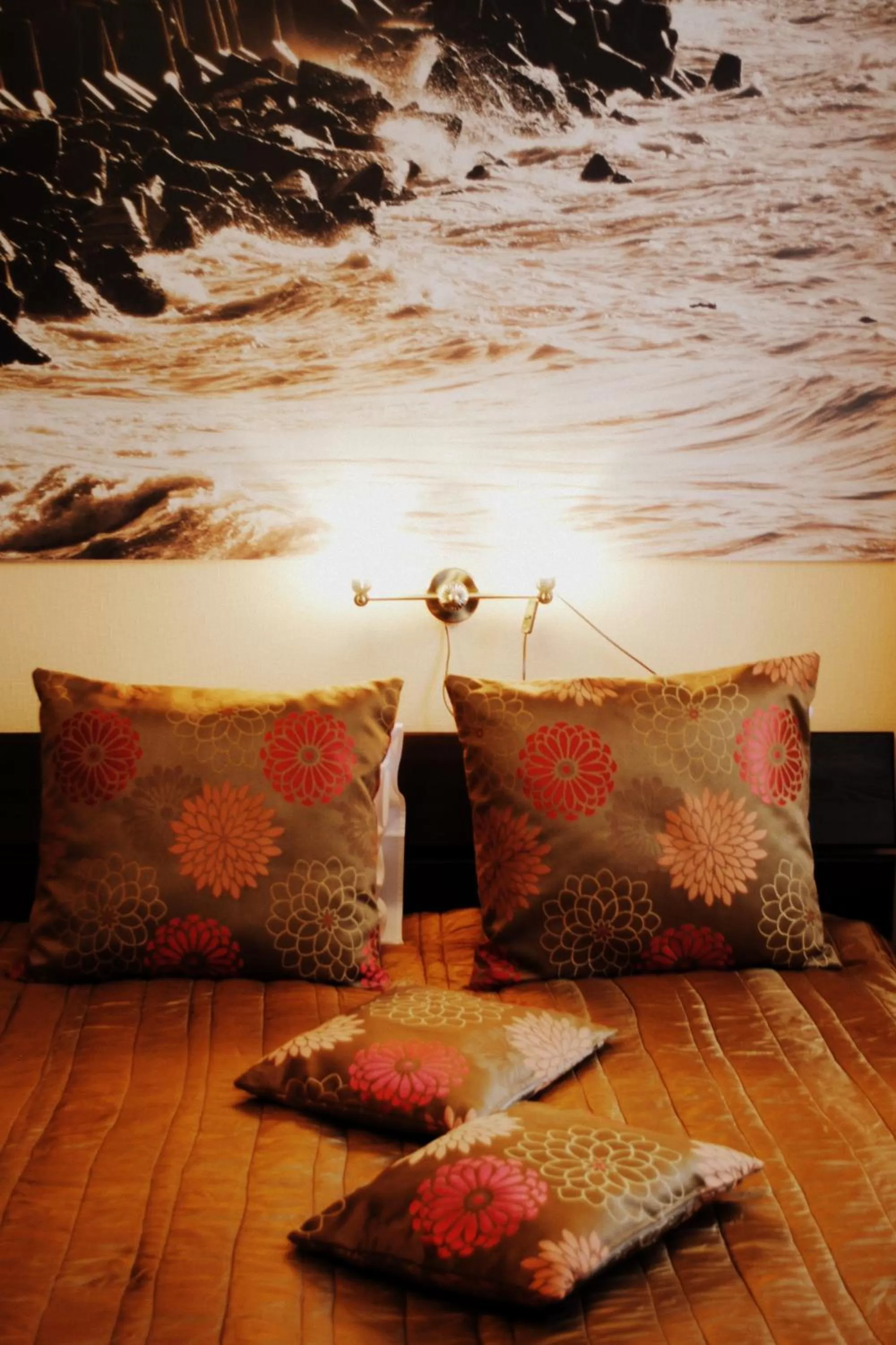 Bed in Hotel Vilhelmine