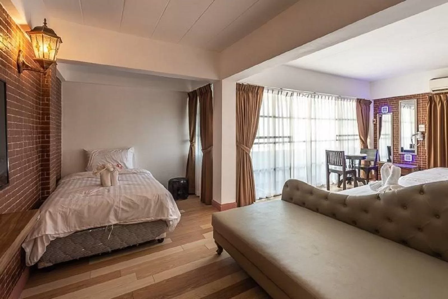 Bed in Sudyod Apartment