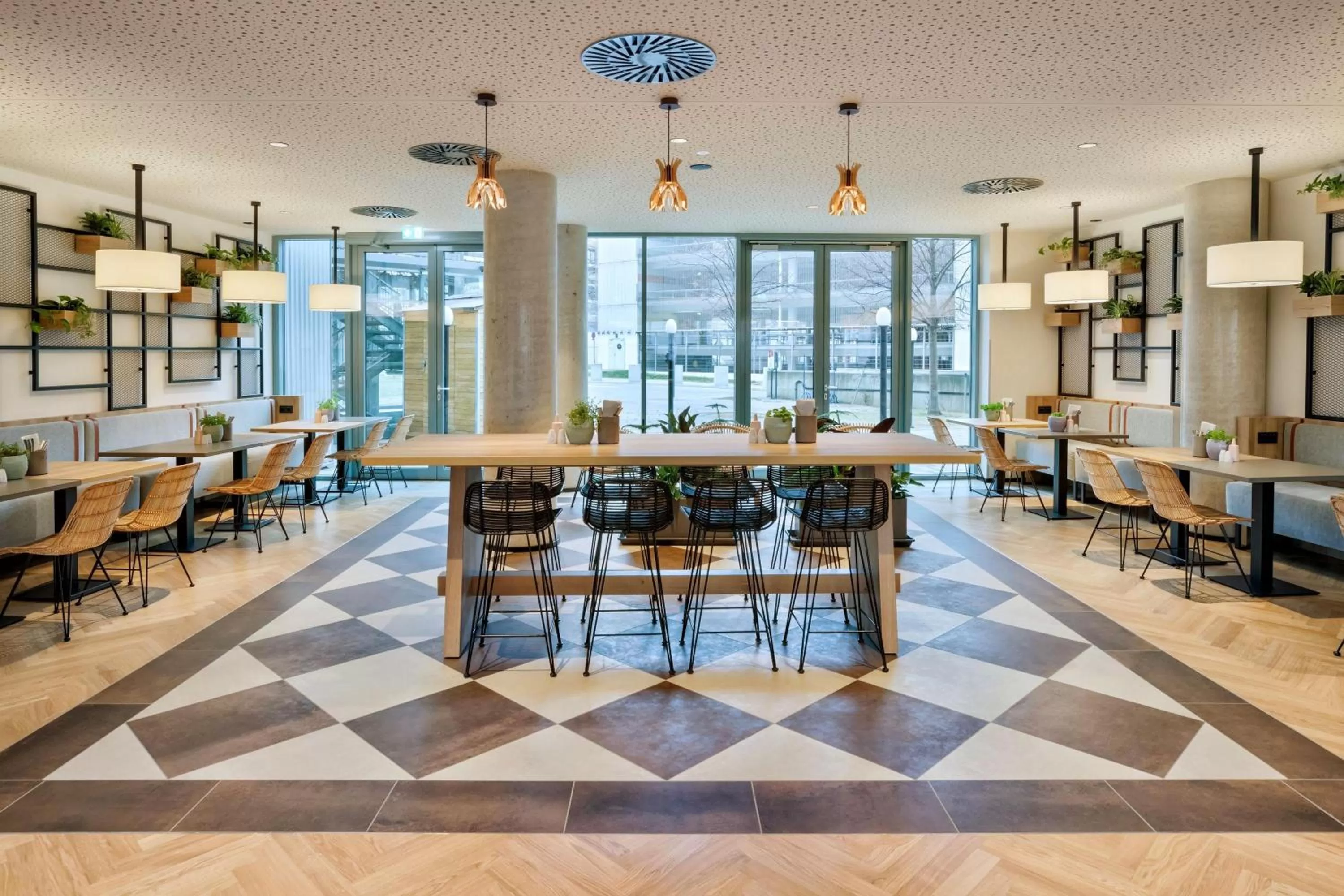 Restaurant/Places to Eat in BASSENA Wien Messe Prater