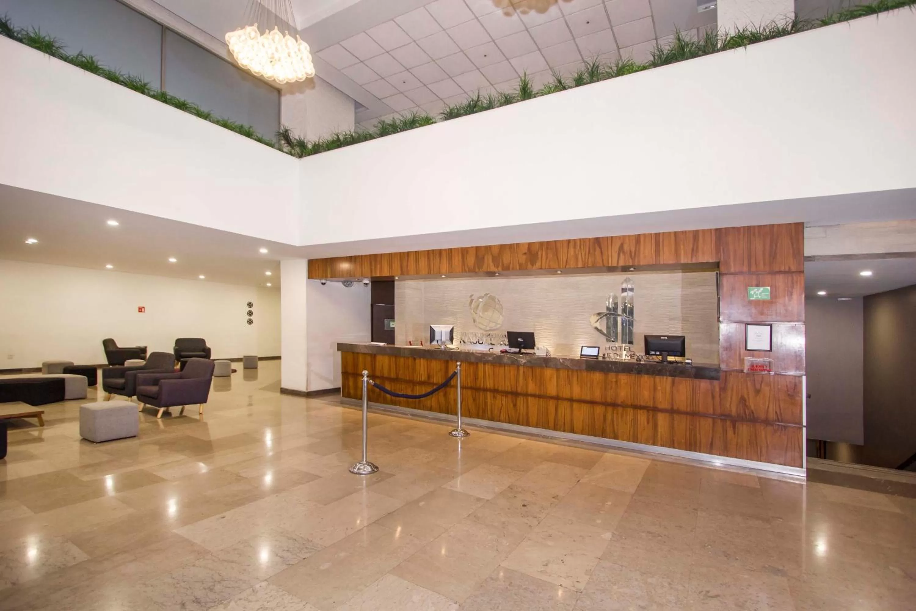 Lobby or reception in Hotel Valle de Mexico Toreo