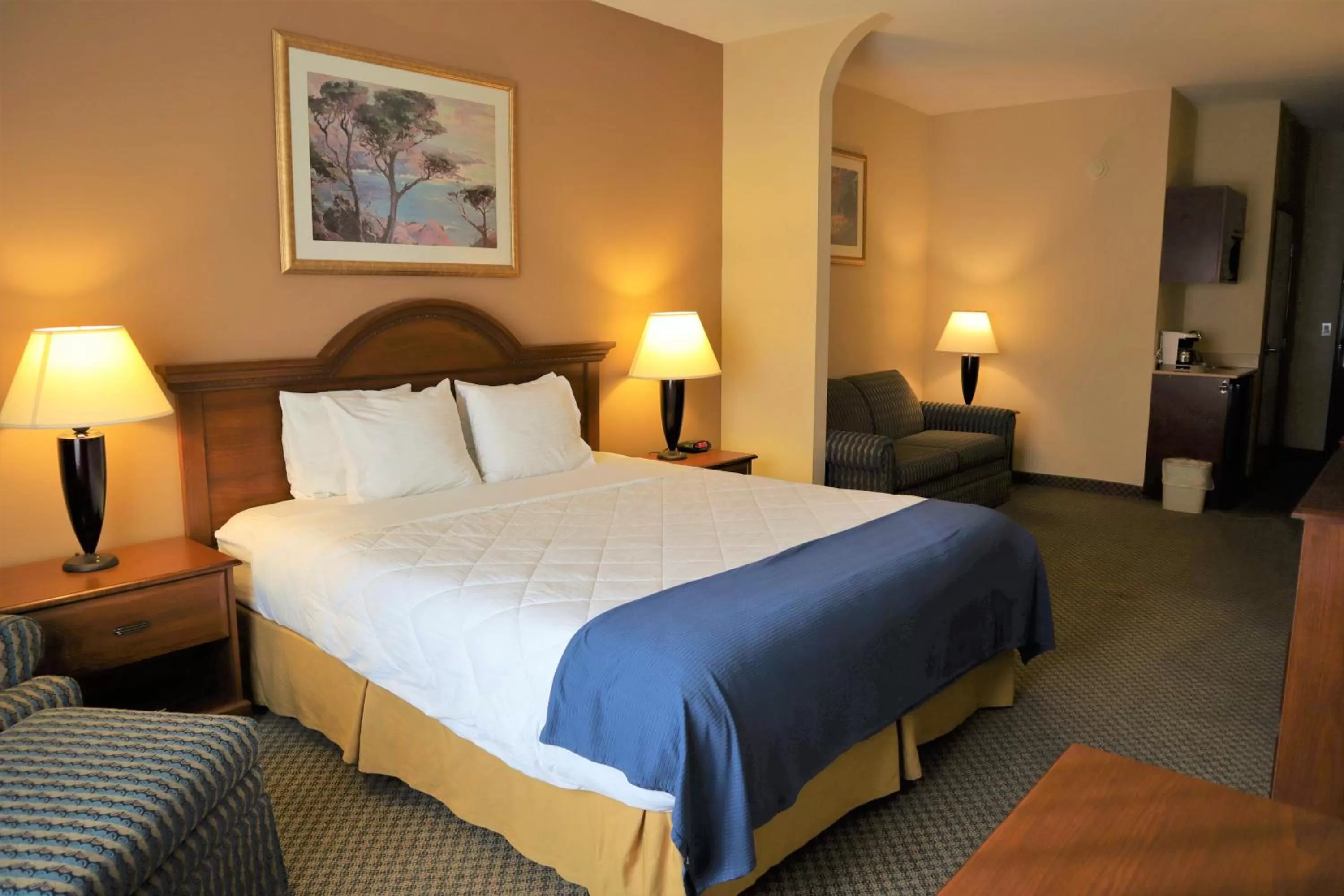 Bed in Oasis Inn & Suites 29 Palms Hotel Joshua Tree National Park