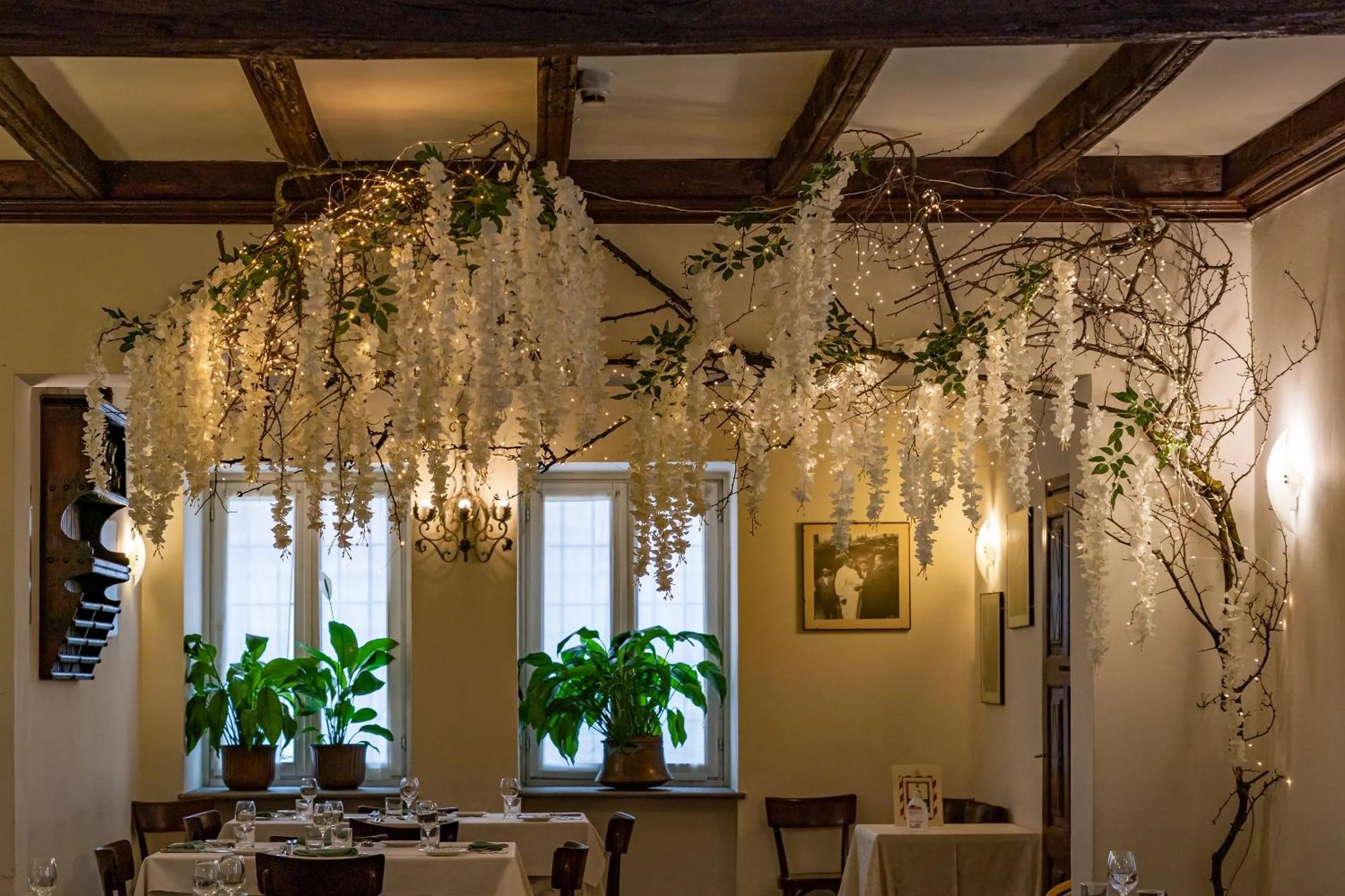 Decorative detail in Locanda La Posta