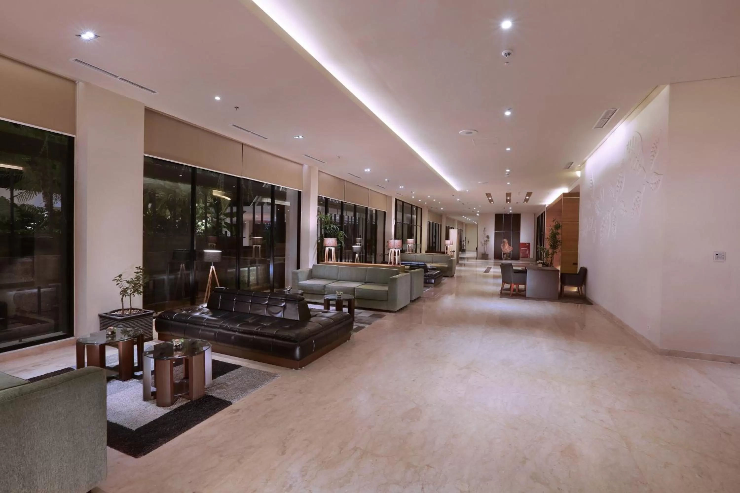 Communal lounge/ TV room in Aston Bojonegoro City Hotel