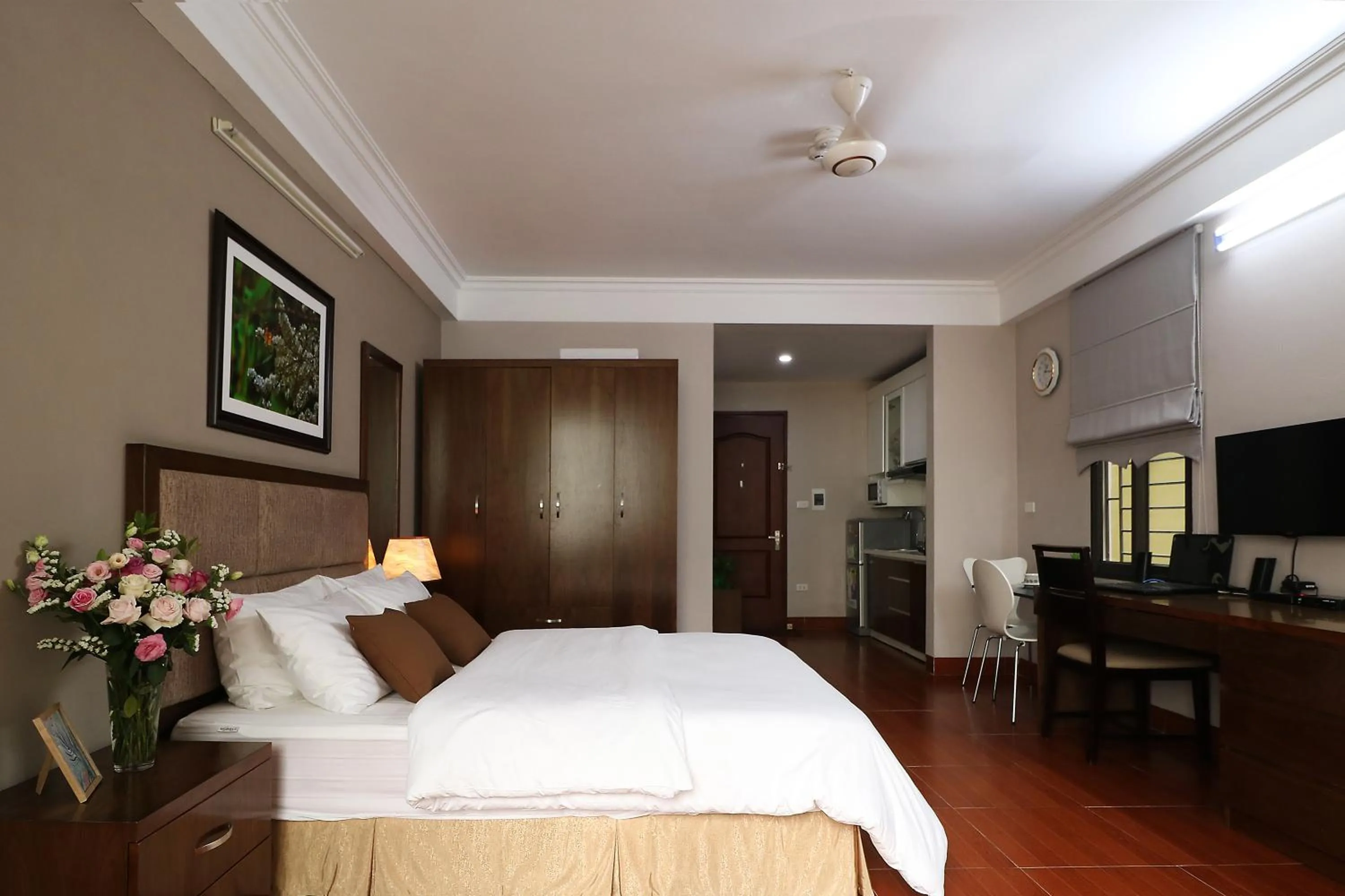 Photo of the whole room, Bed in ISTAY Hotel Apartment 1