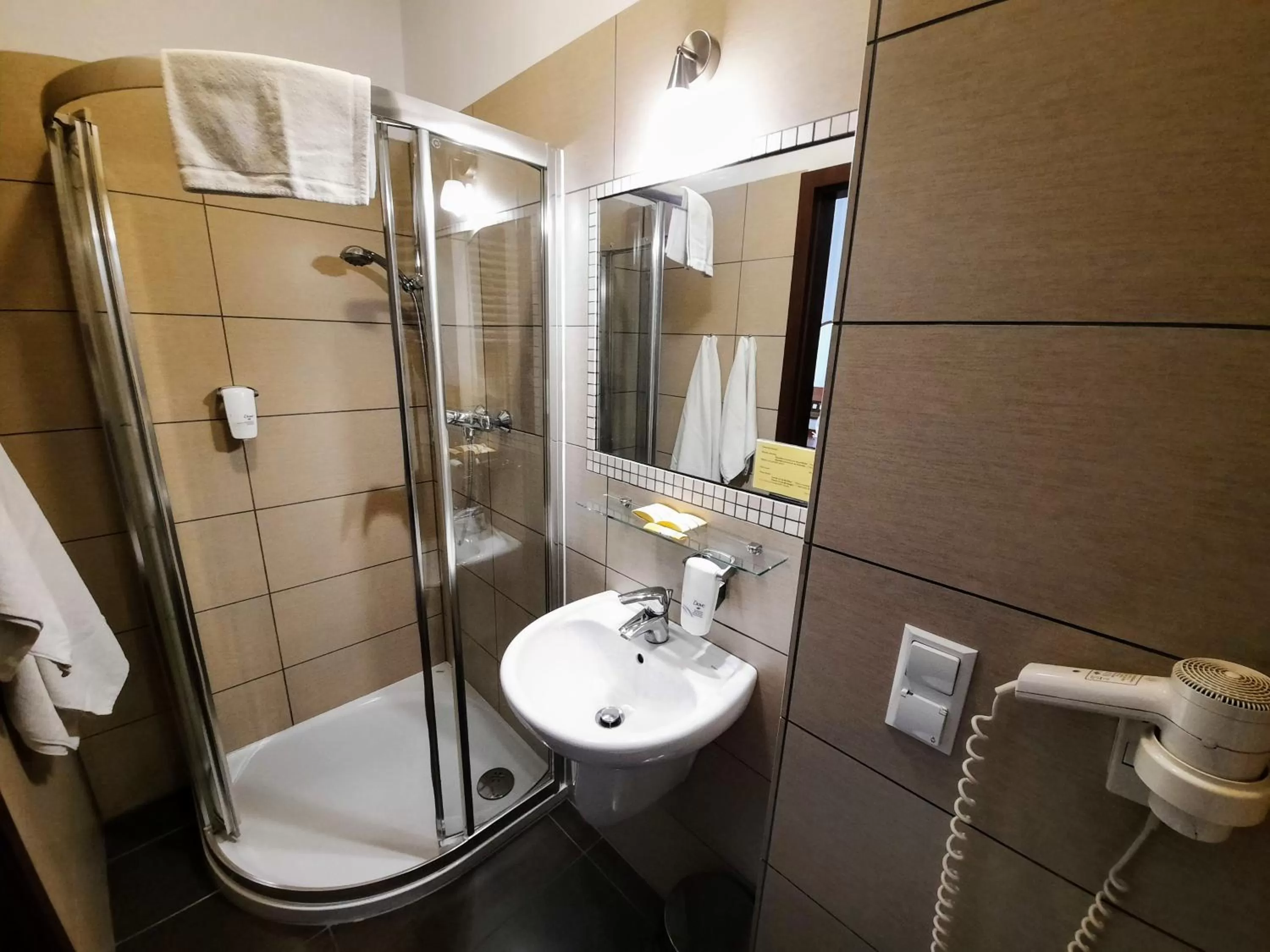 Shower in Aneks Hotelu Kazimierz