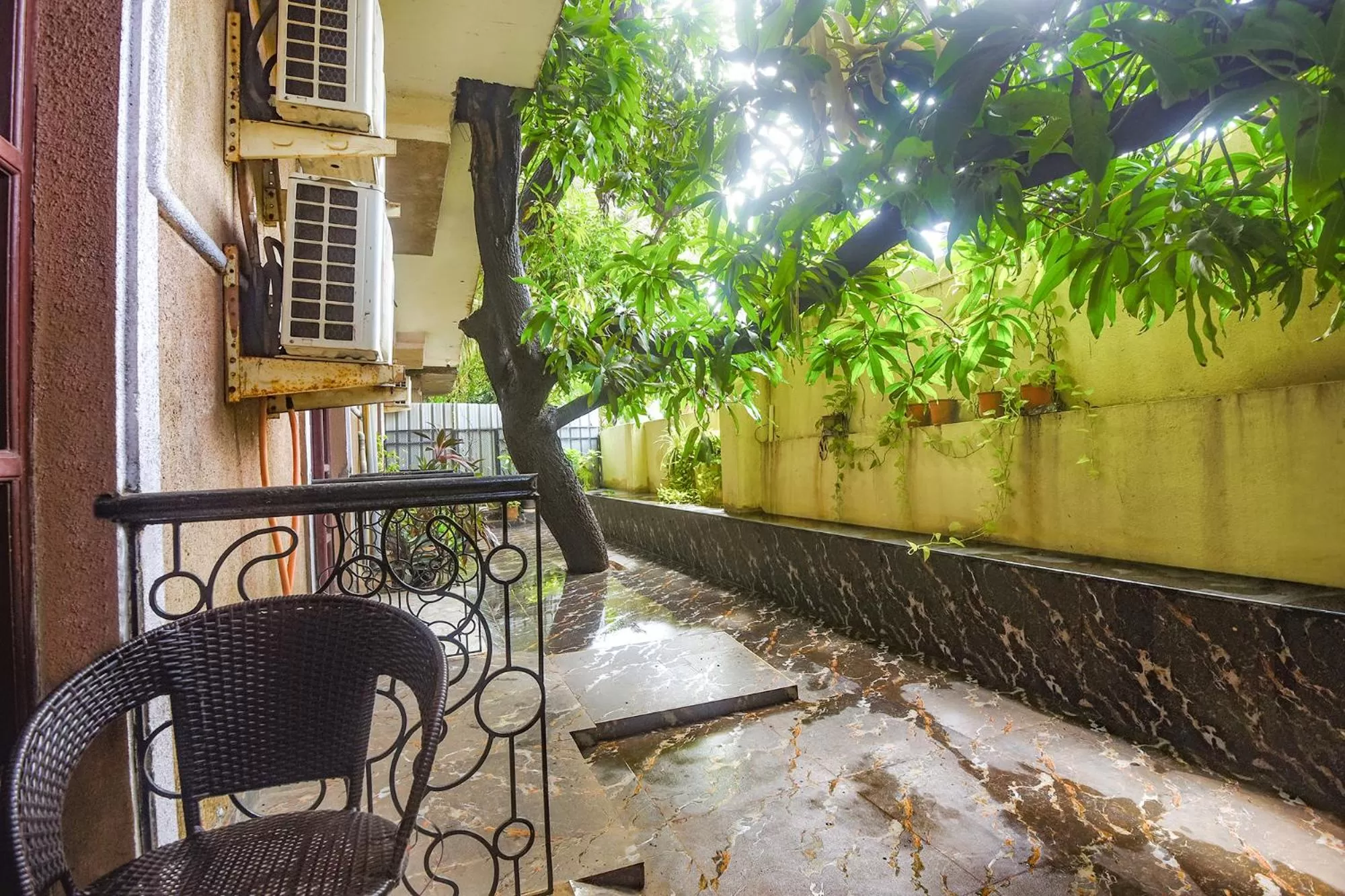 View (from property/room) in FabExpress Corinthia Boutique Rooms - Nr Candolim Beach