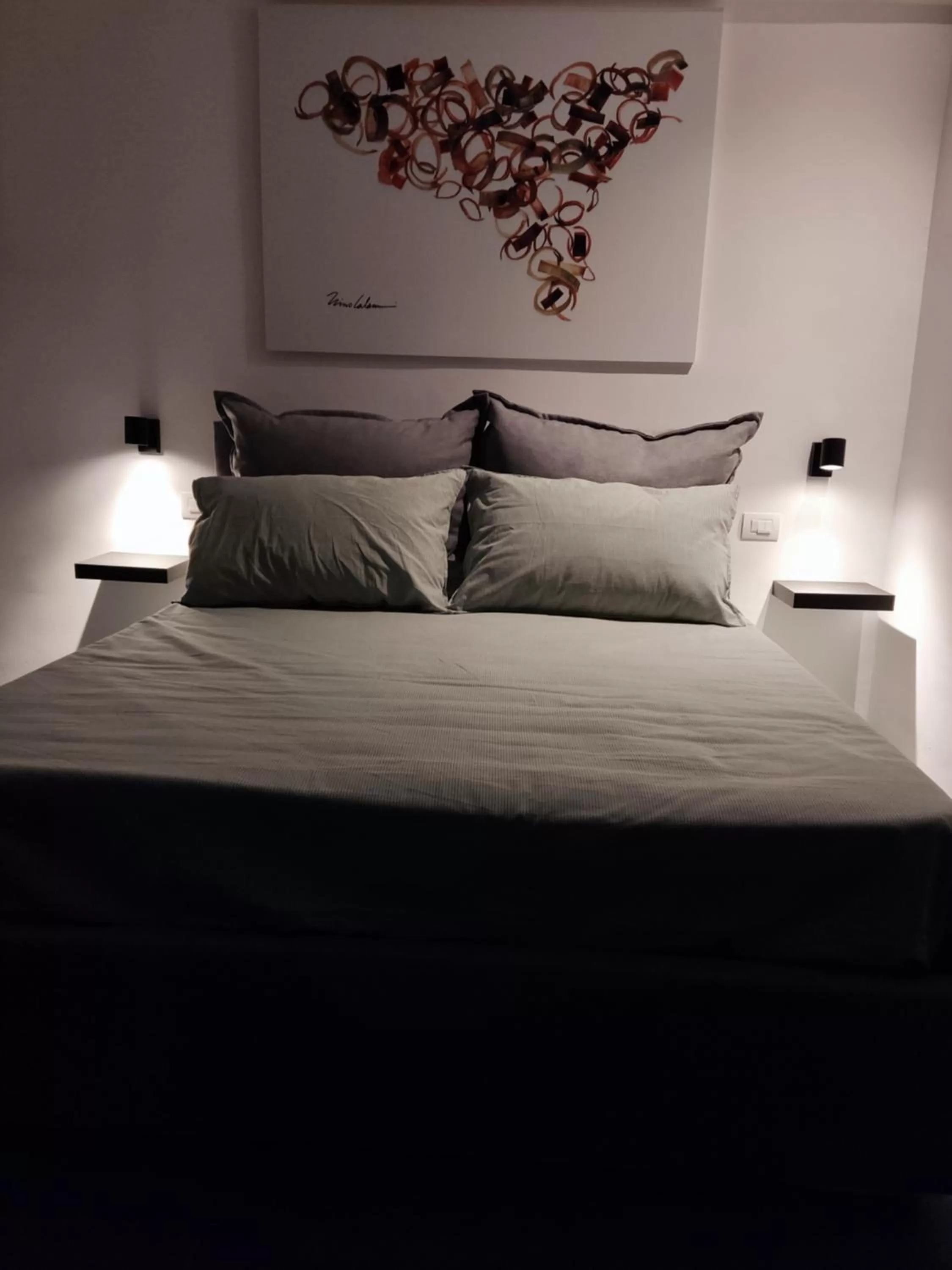 Bed in Oktò apartments Milazzo