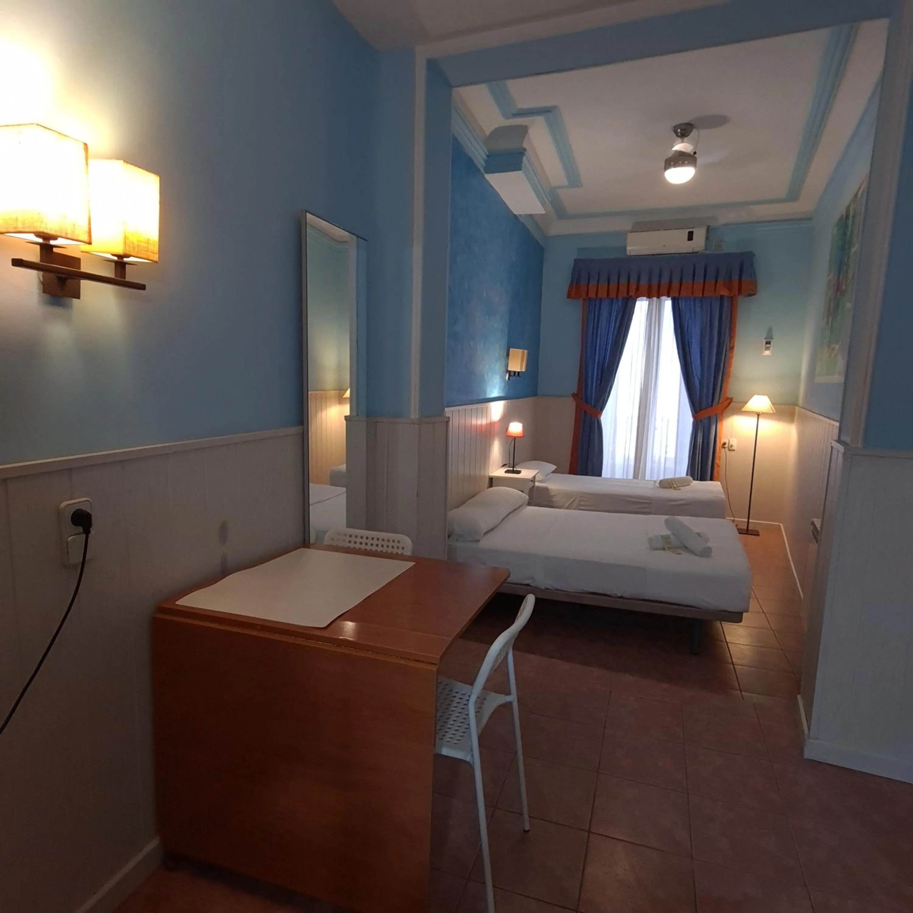 Bed in Hostal Oporto