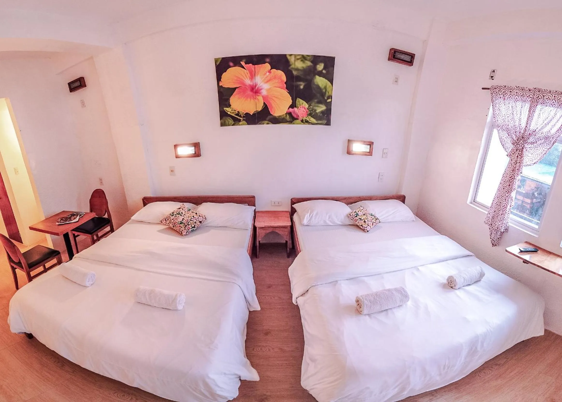 Bed in Sea Horse Guest House