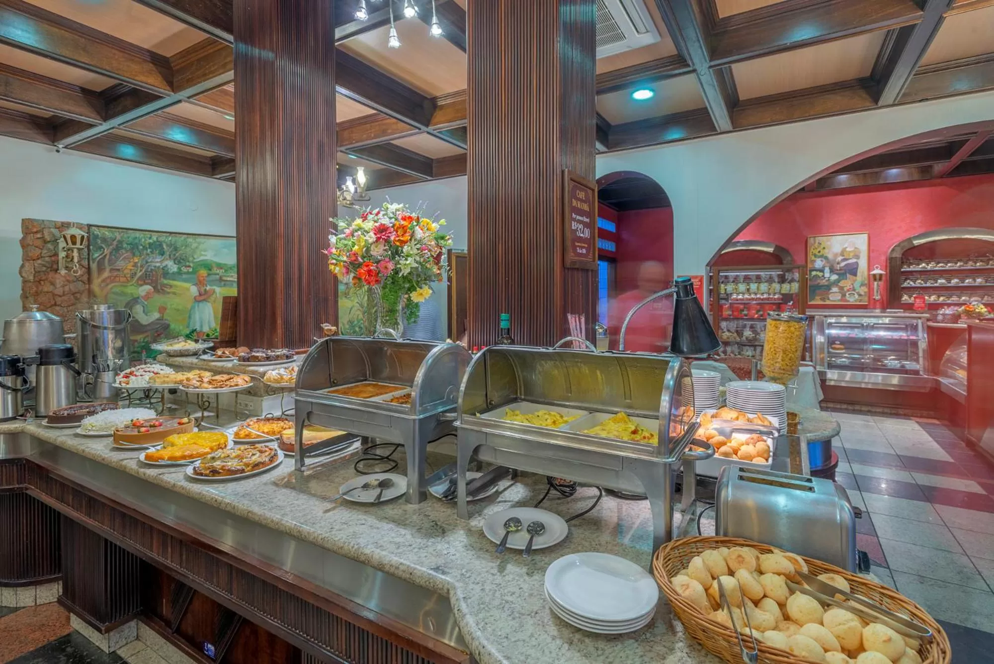 Food in Hotel Glória Blumenau