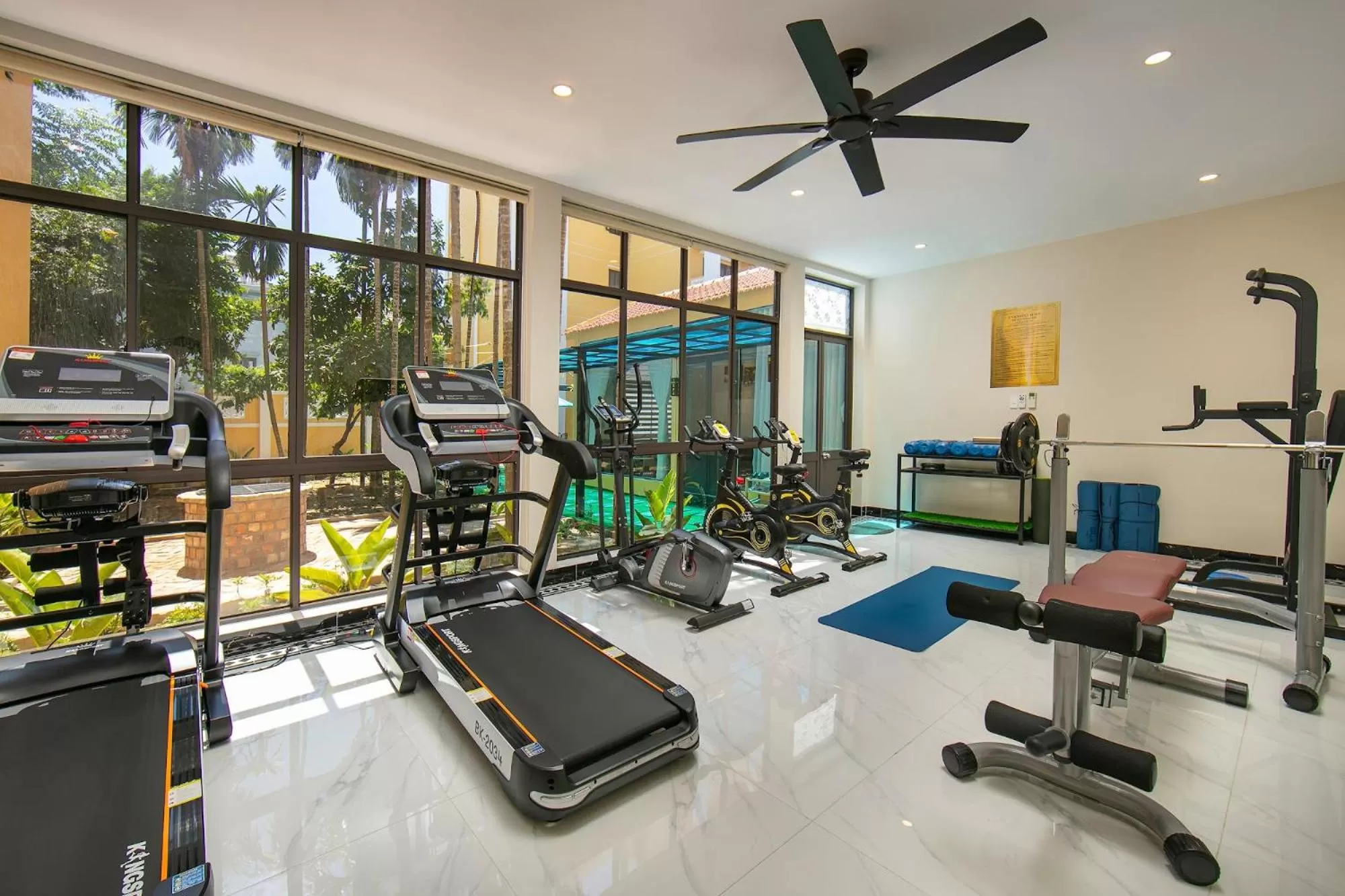 Fitness centre/facilities in La Charm Hoi An Hotel & Spa