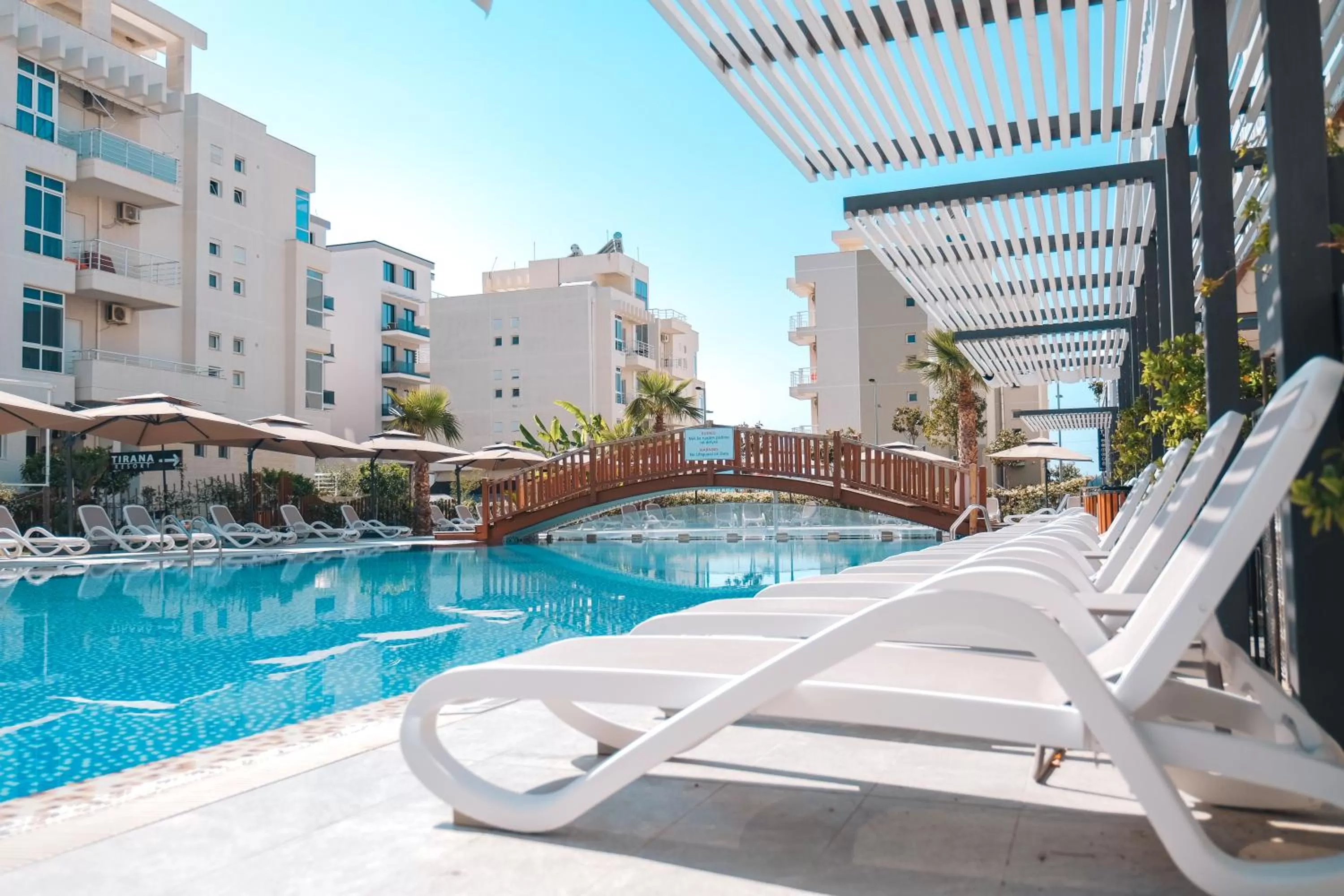 Swimming pool in Ledina Hotel