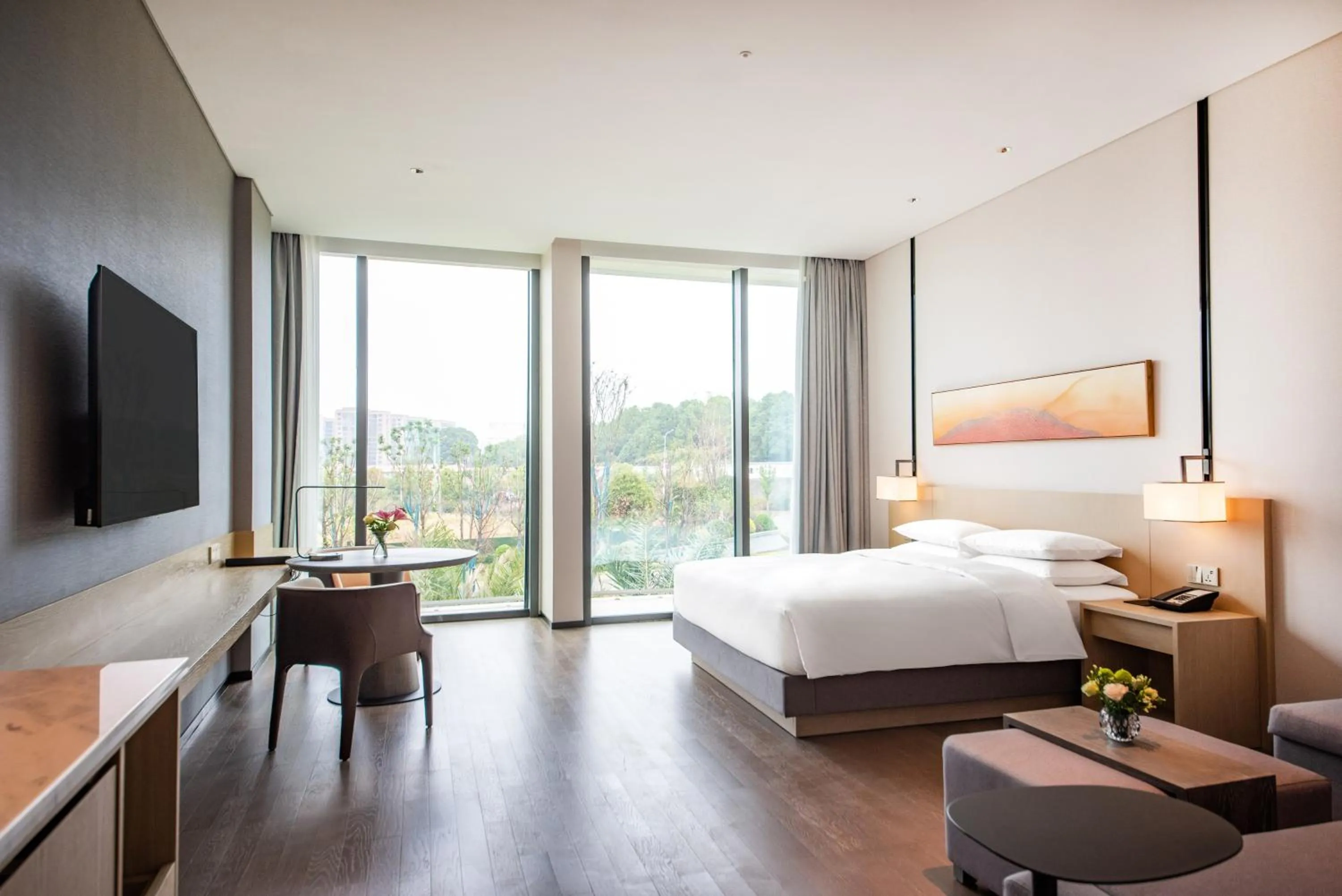Photo of the whole room, Bed in Hyatt Place Changsha Airport