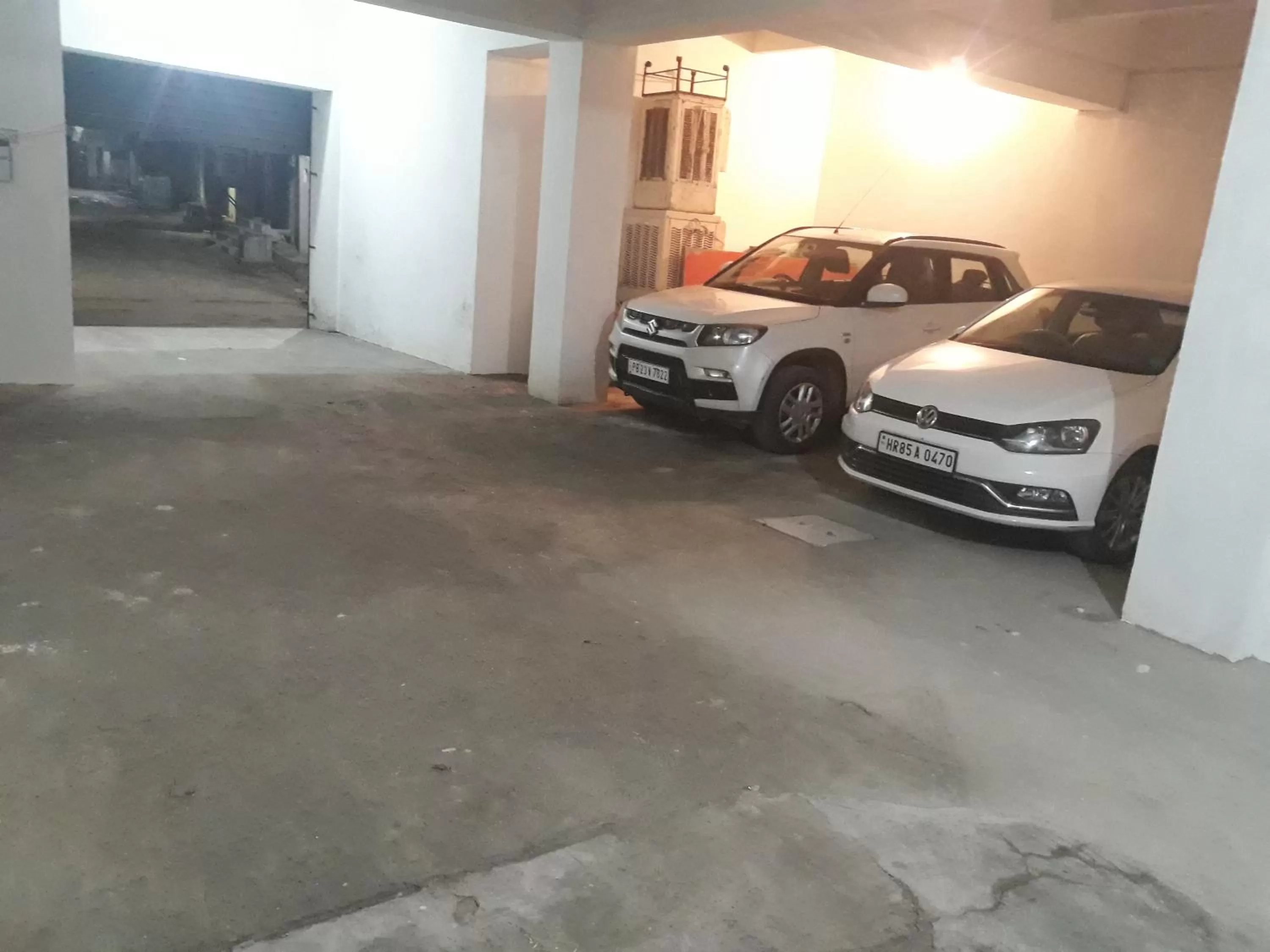 Parking in Hotel Shree