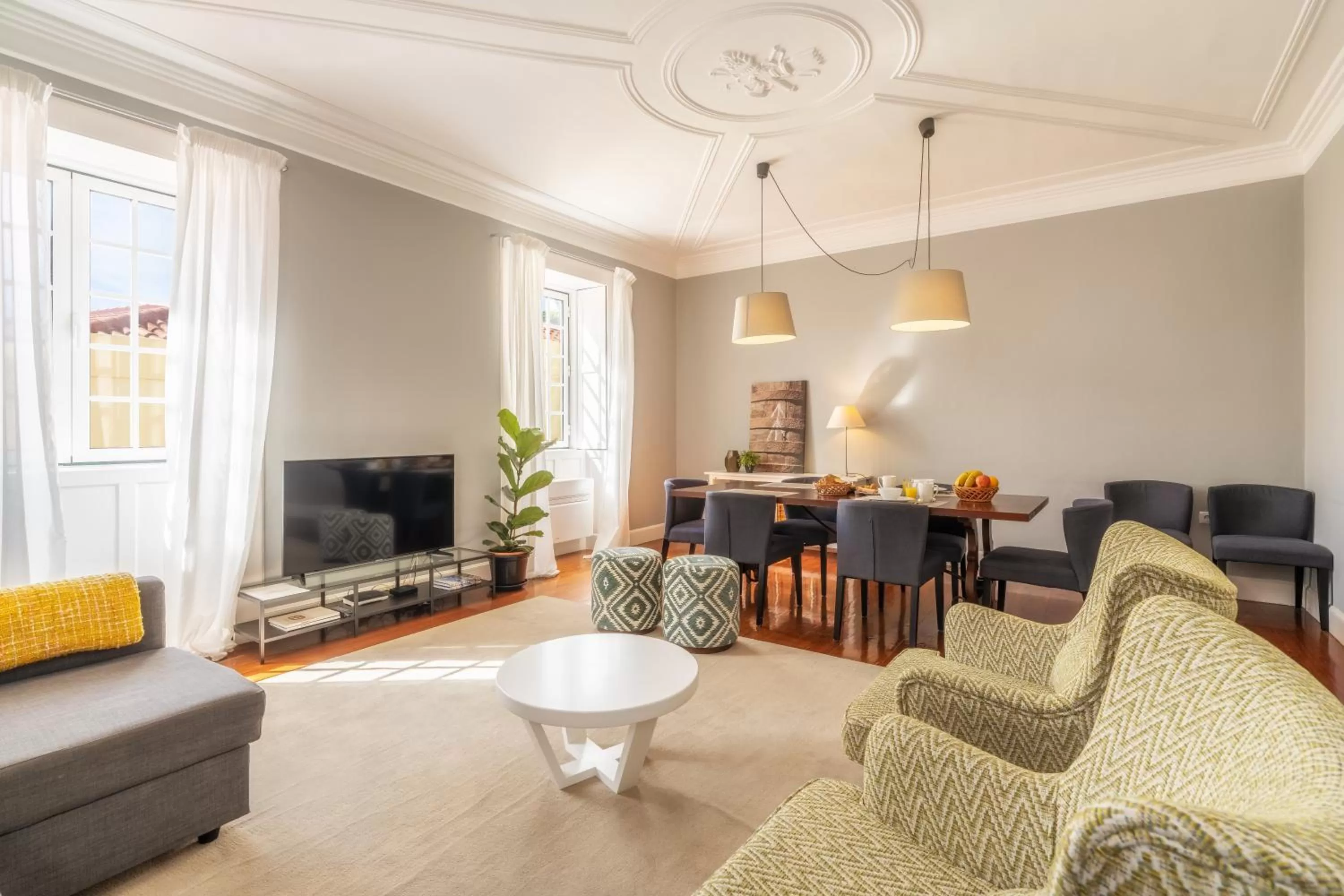 Living room in The Wine Lodges by An Island Apart