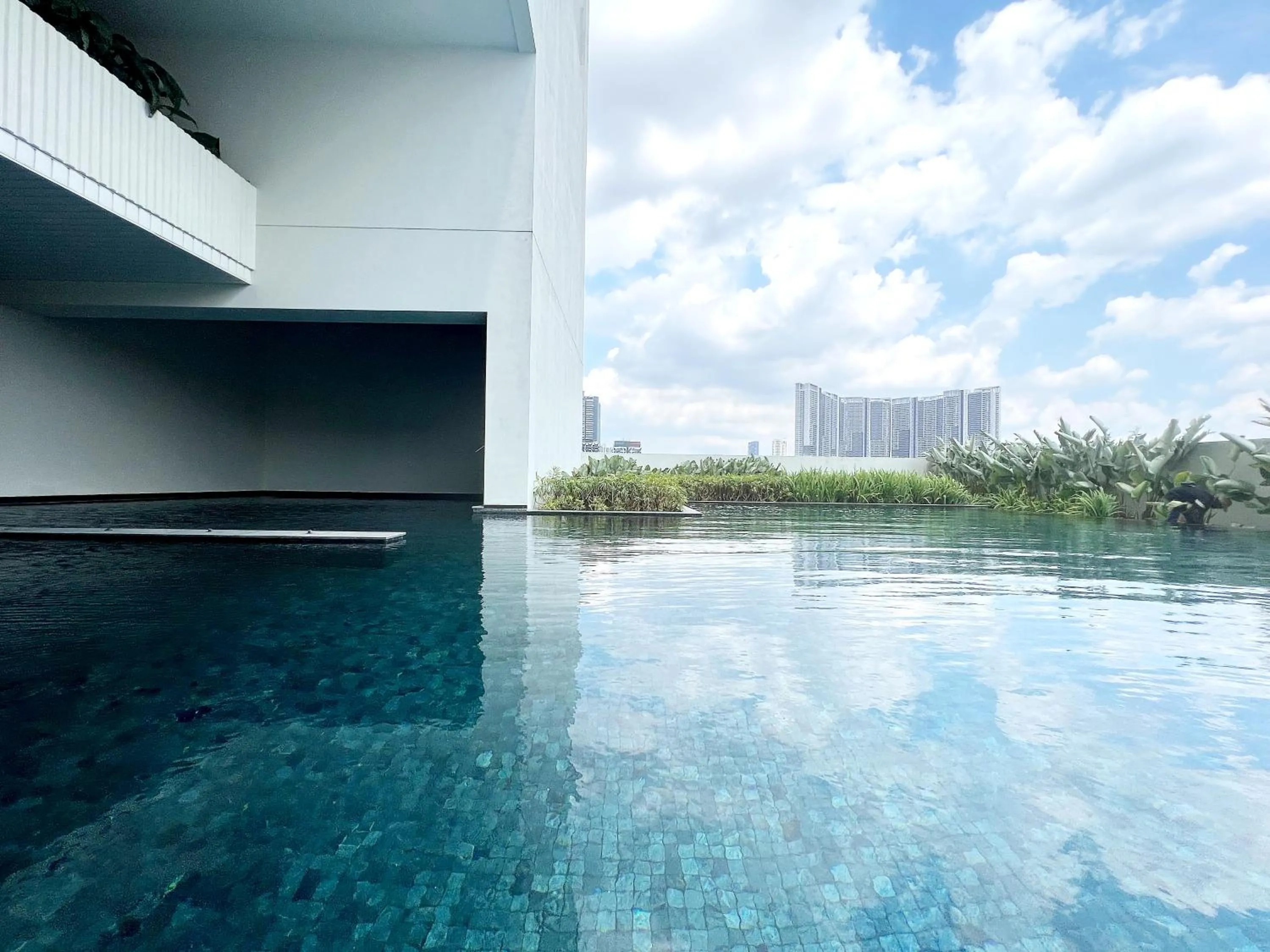 Swimming pool in Infini Suites@ UNA Residences, Sunway Velocity KL