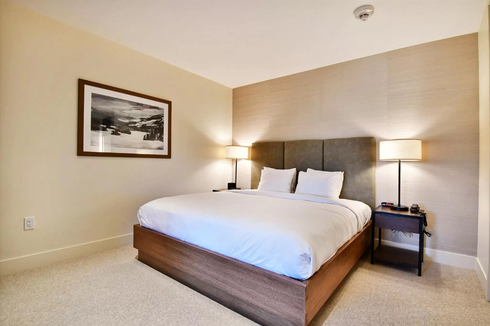 Bed in Lift Park City Condominiums by Vail Resorts