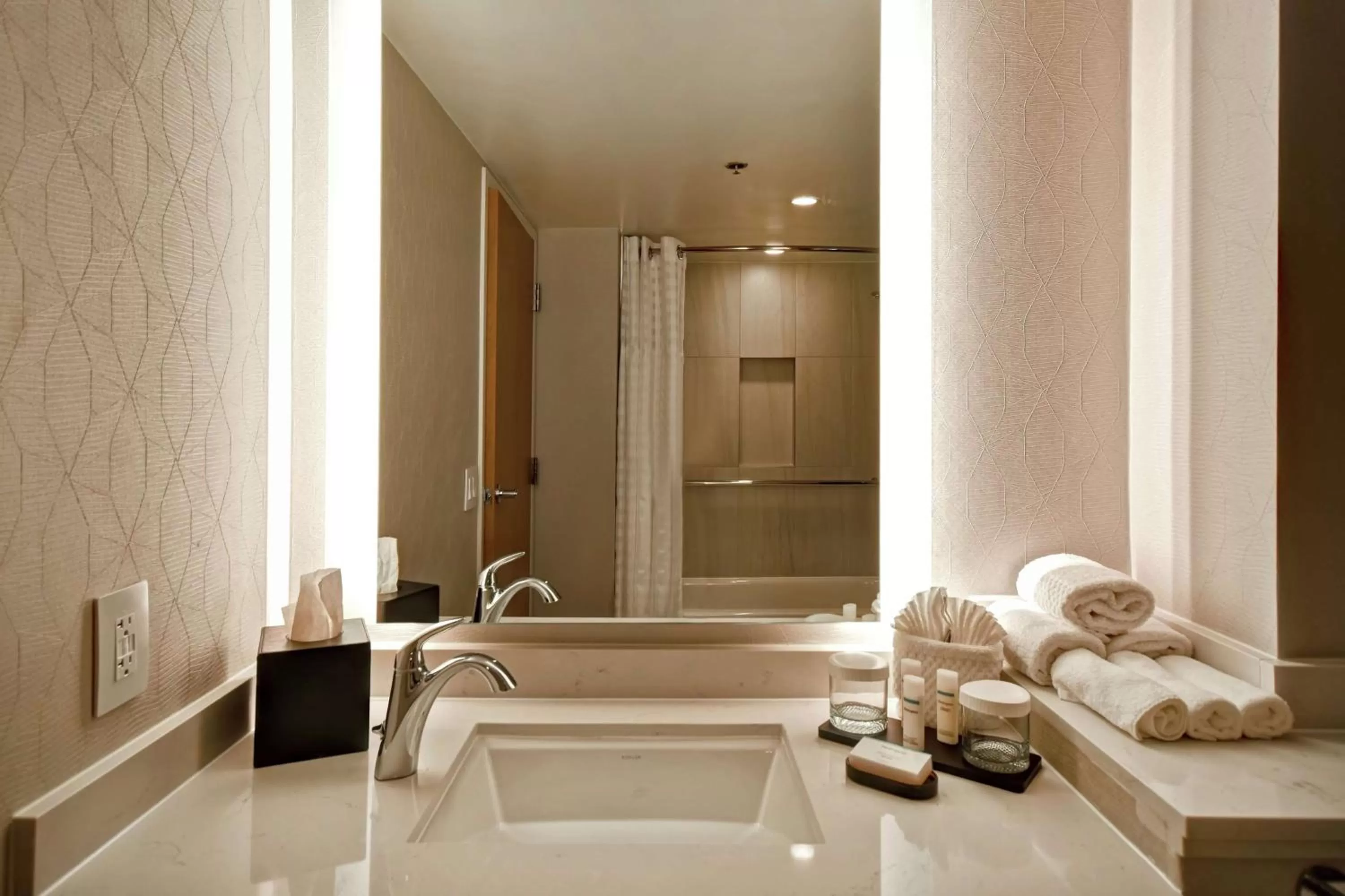 Bathroom in Embassy Suites by Hilton Raleigh Durham Research Triangle