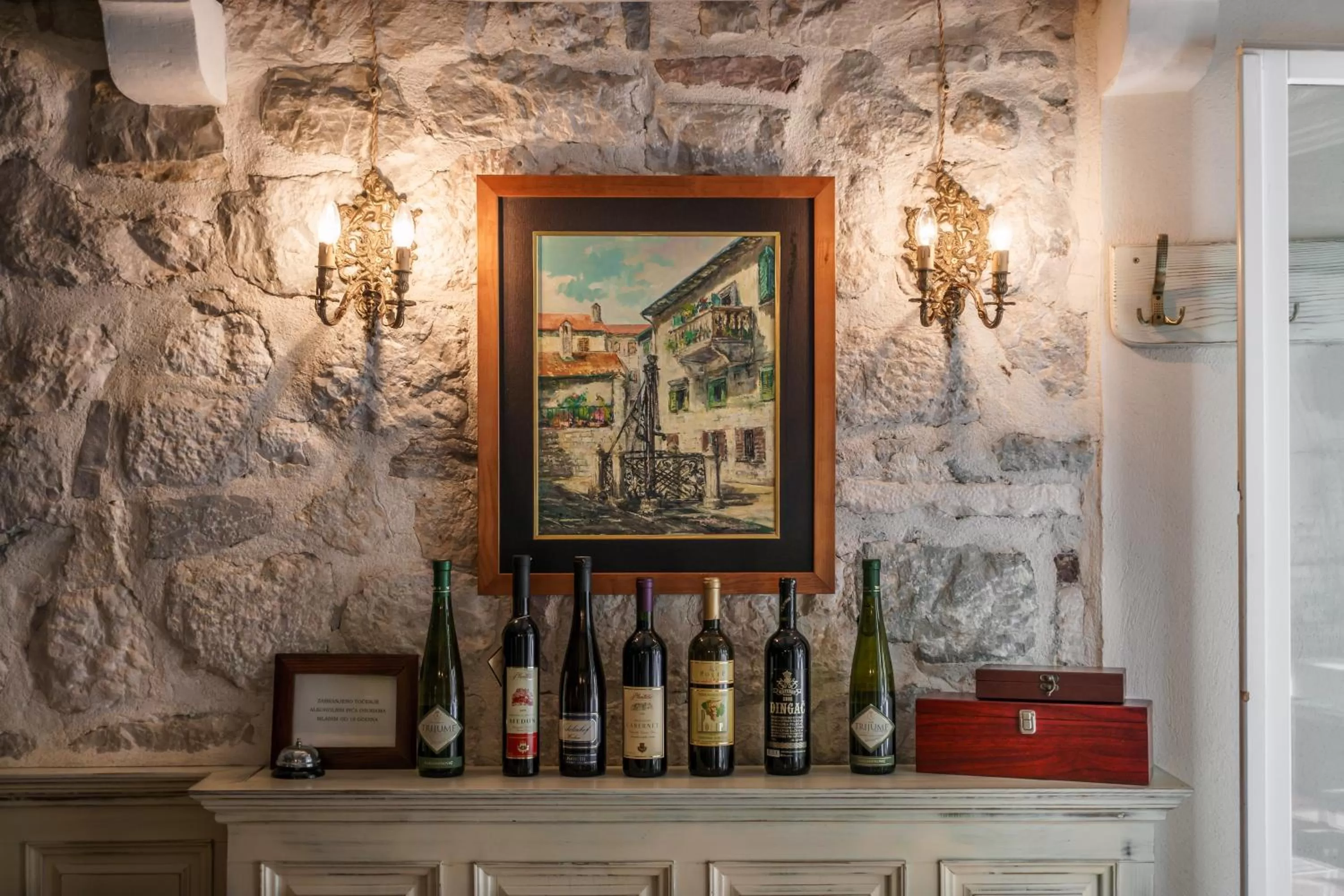 Alcoholic drinks in Hotel Monte Cristo