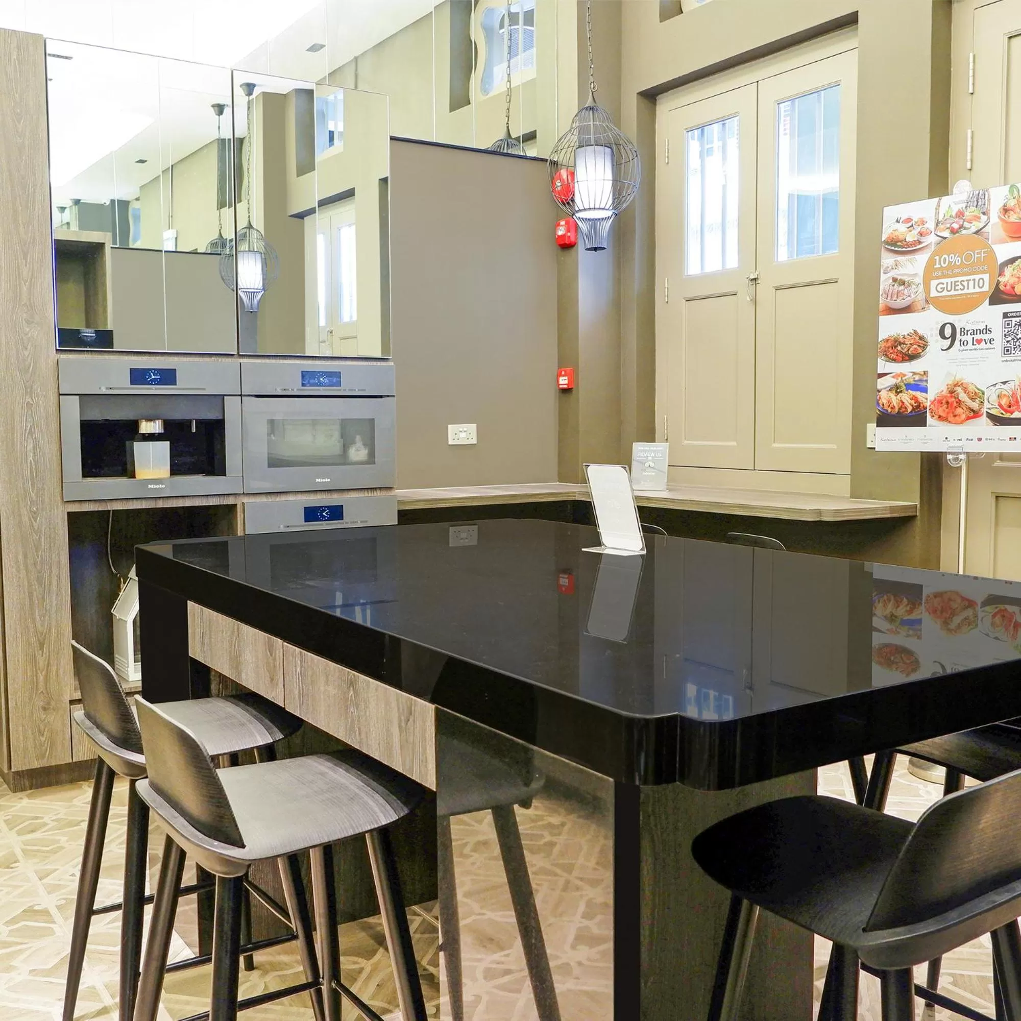 Kitchen or kitchenette in ST Signature Jalan Besar