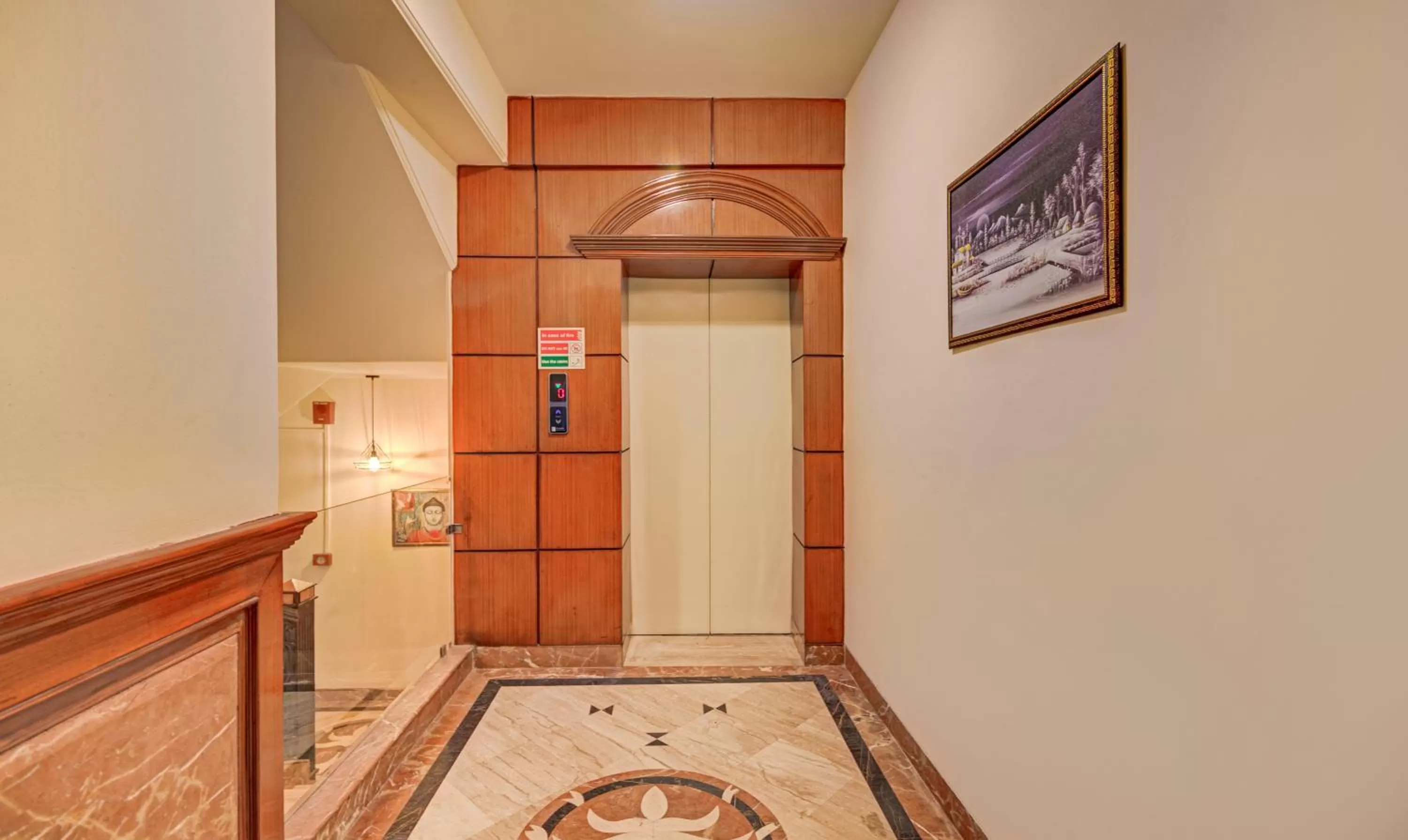 elevator in Treebo Corporate Park