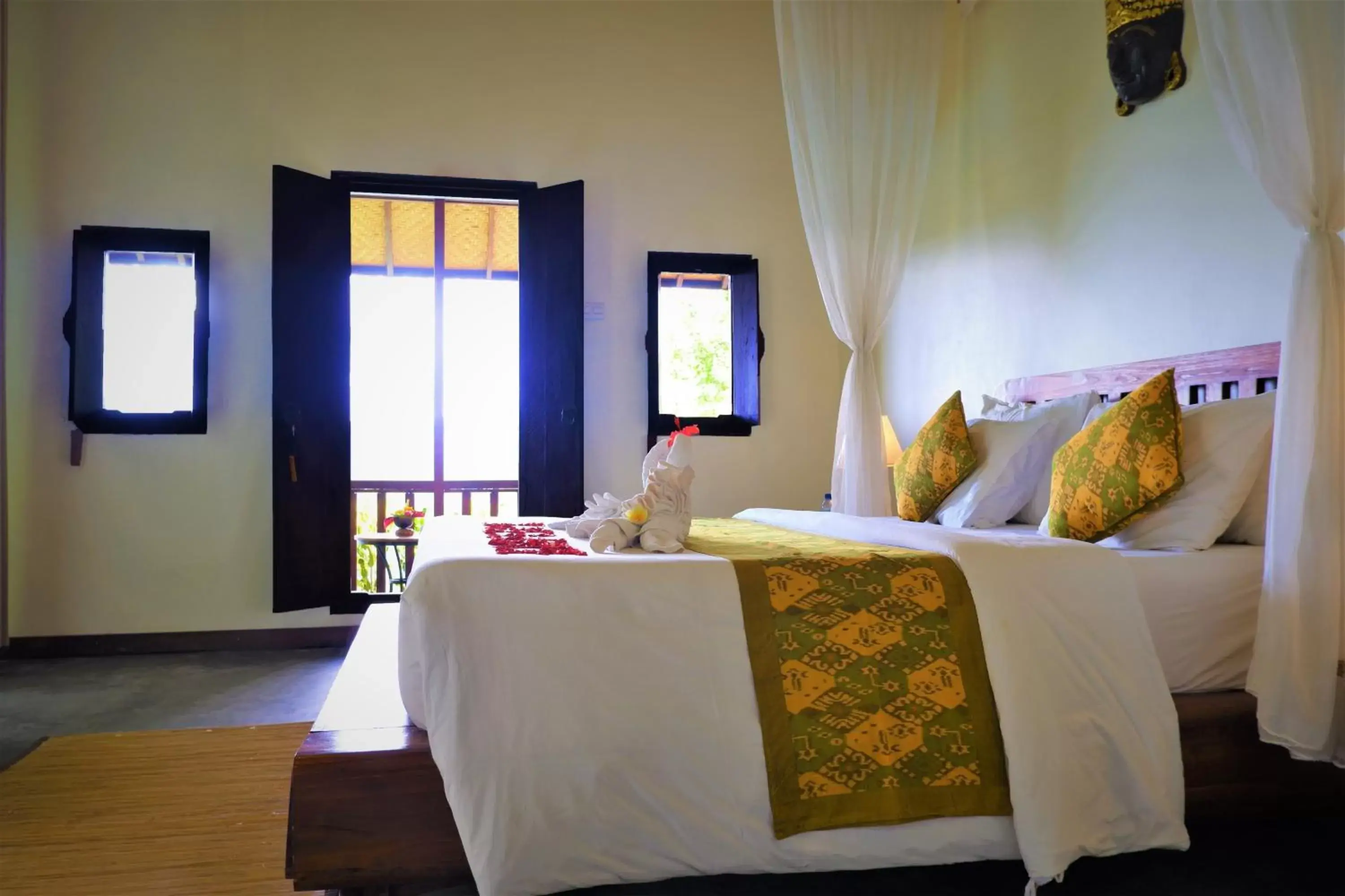 Double Room with Mountain View in Swar Bali Lodge Double Room with Mountain View in Swar Bali Lodge