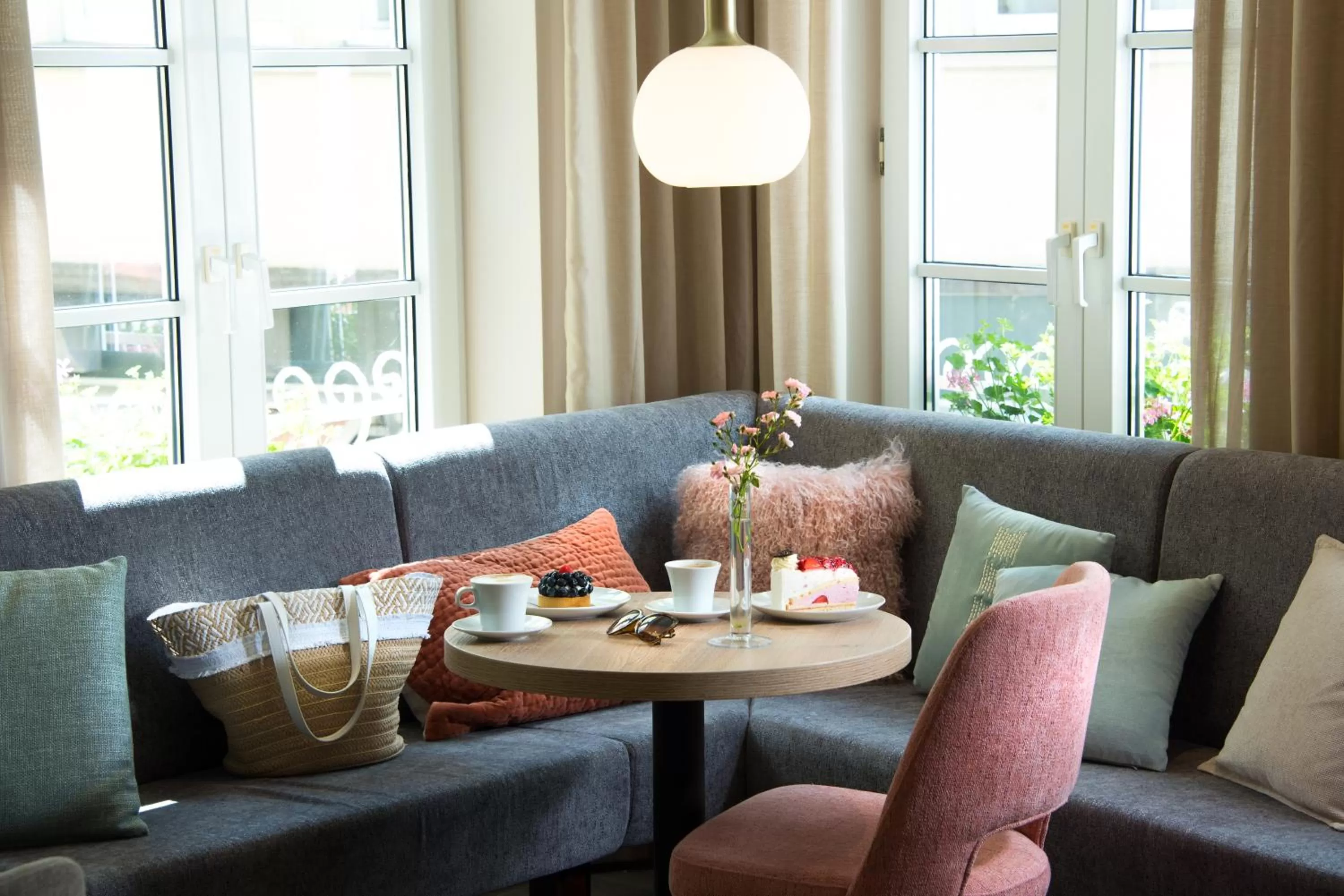 Decorative detail in Hotel Germania