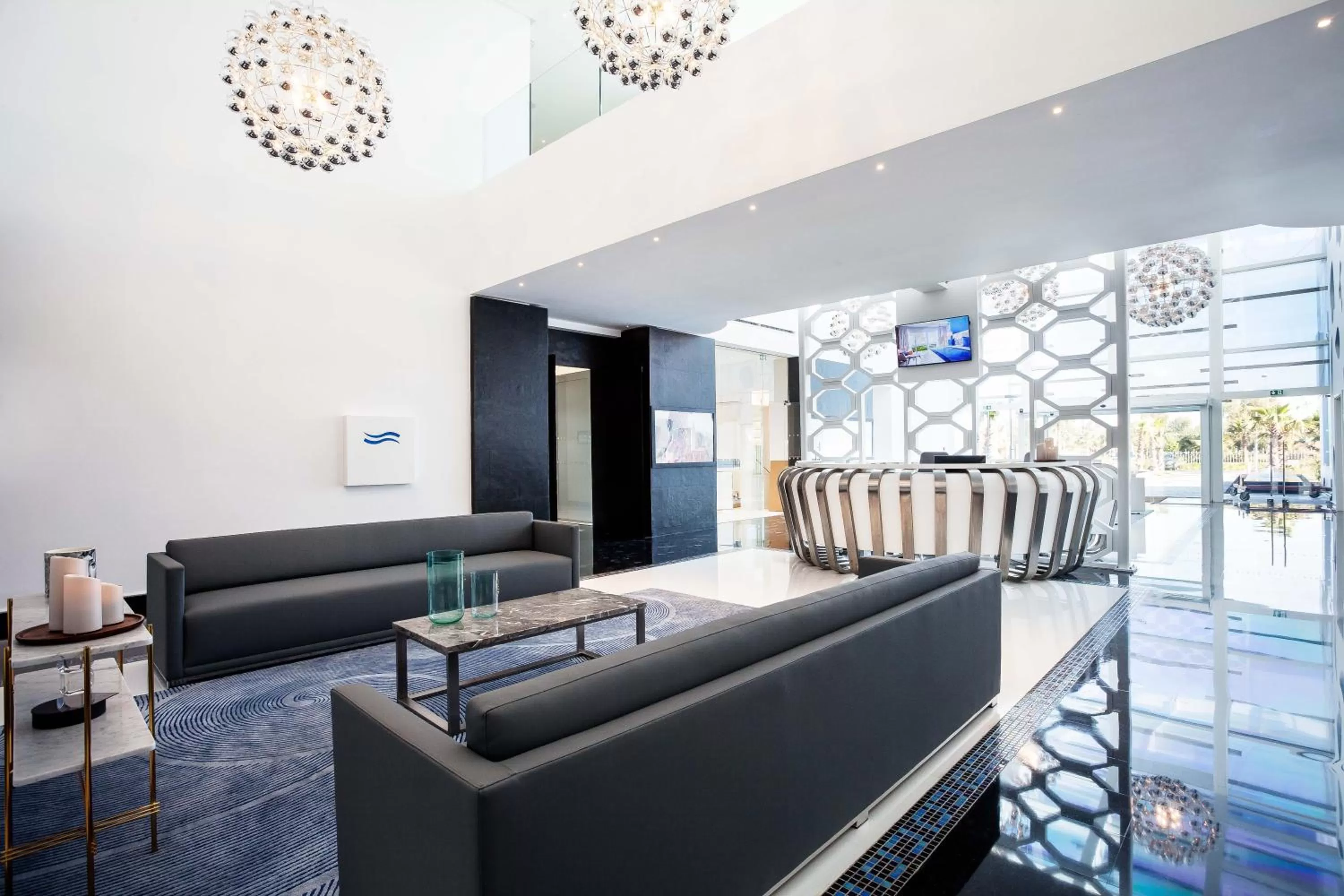 Living room in Vichy Célestins Spa Hôtel Casablanca