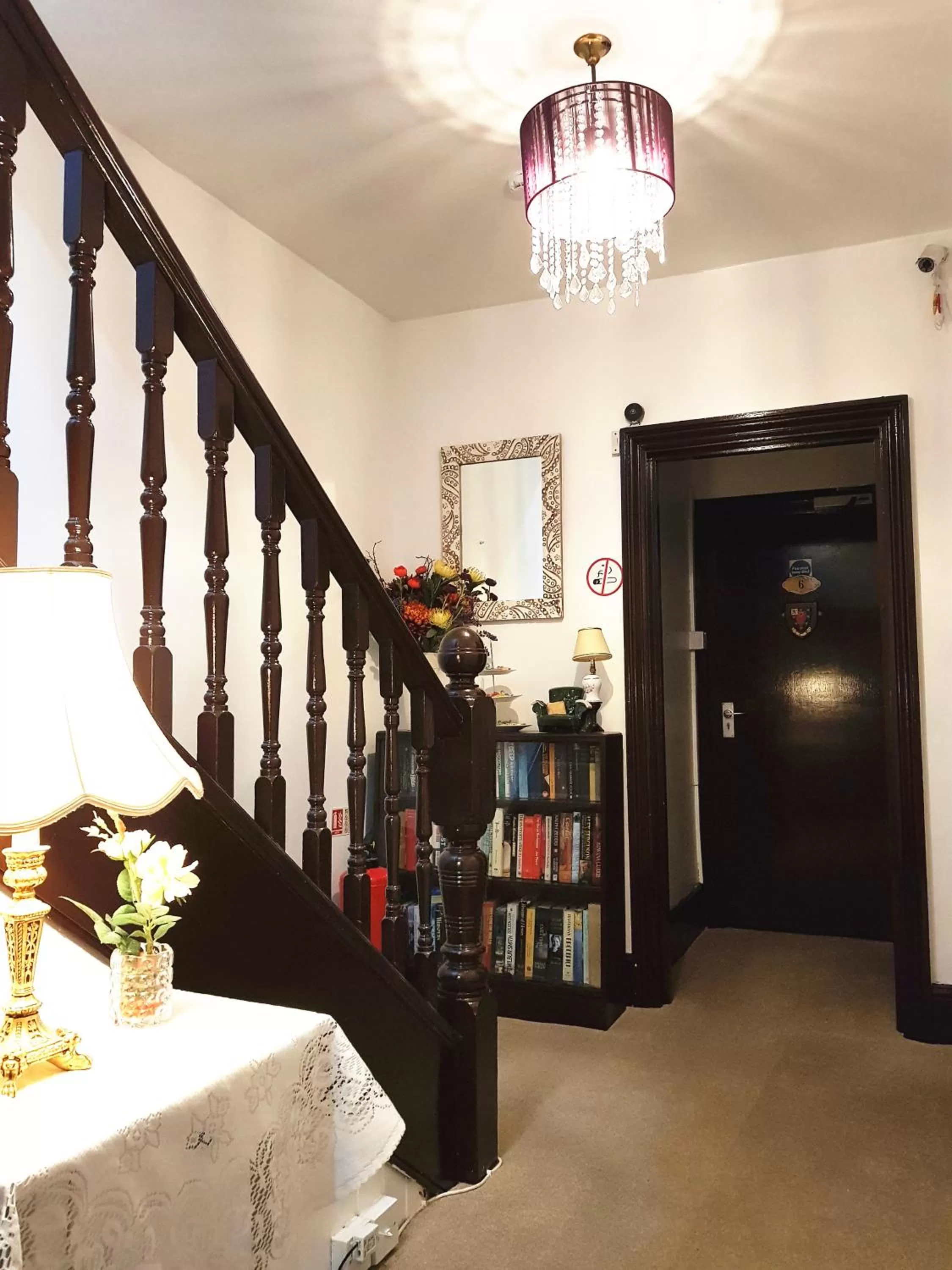 Decorative detail in Adams Guest House