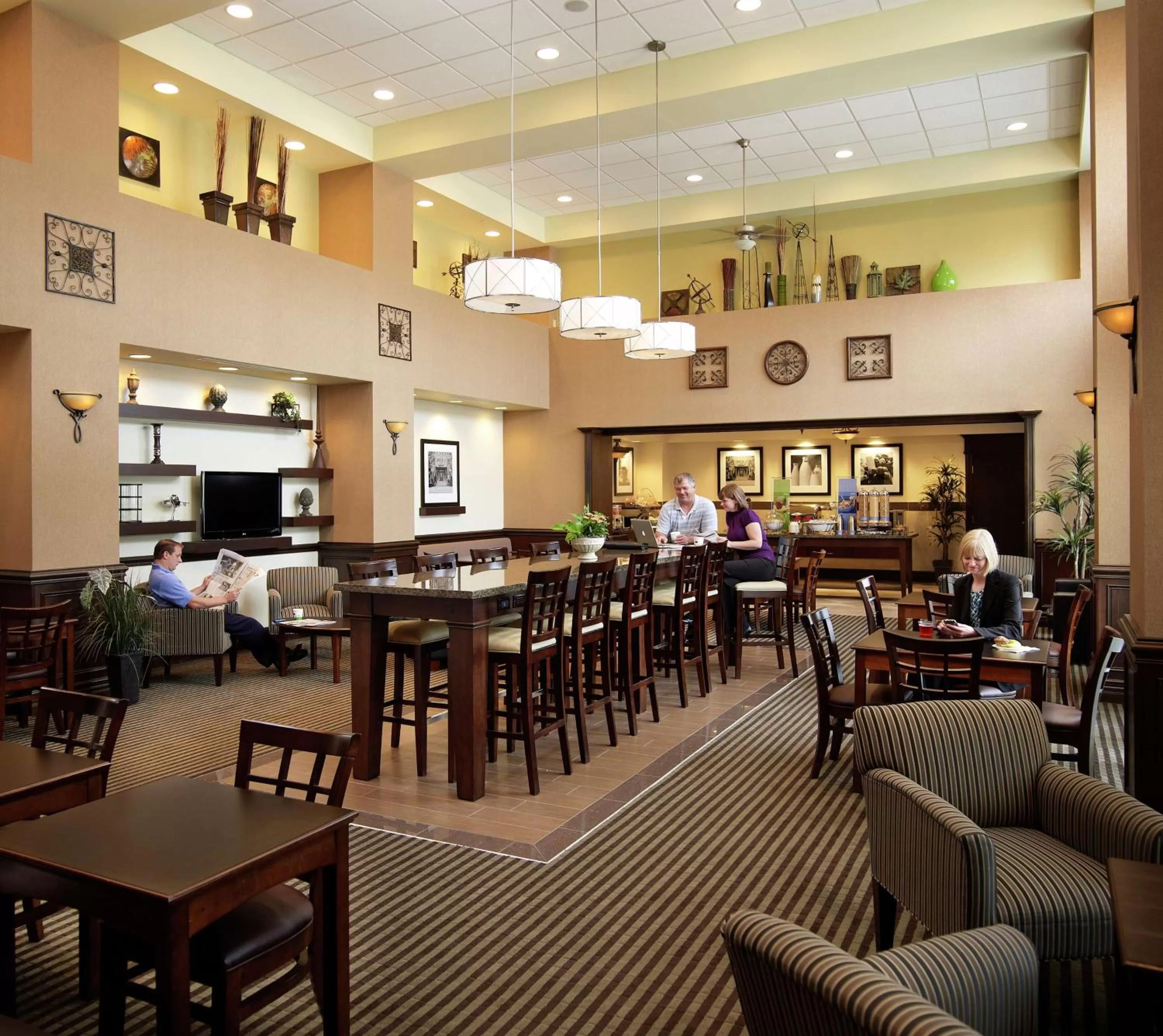 Lobby or reception in Hampton Inn by Hilton North Bay
