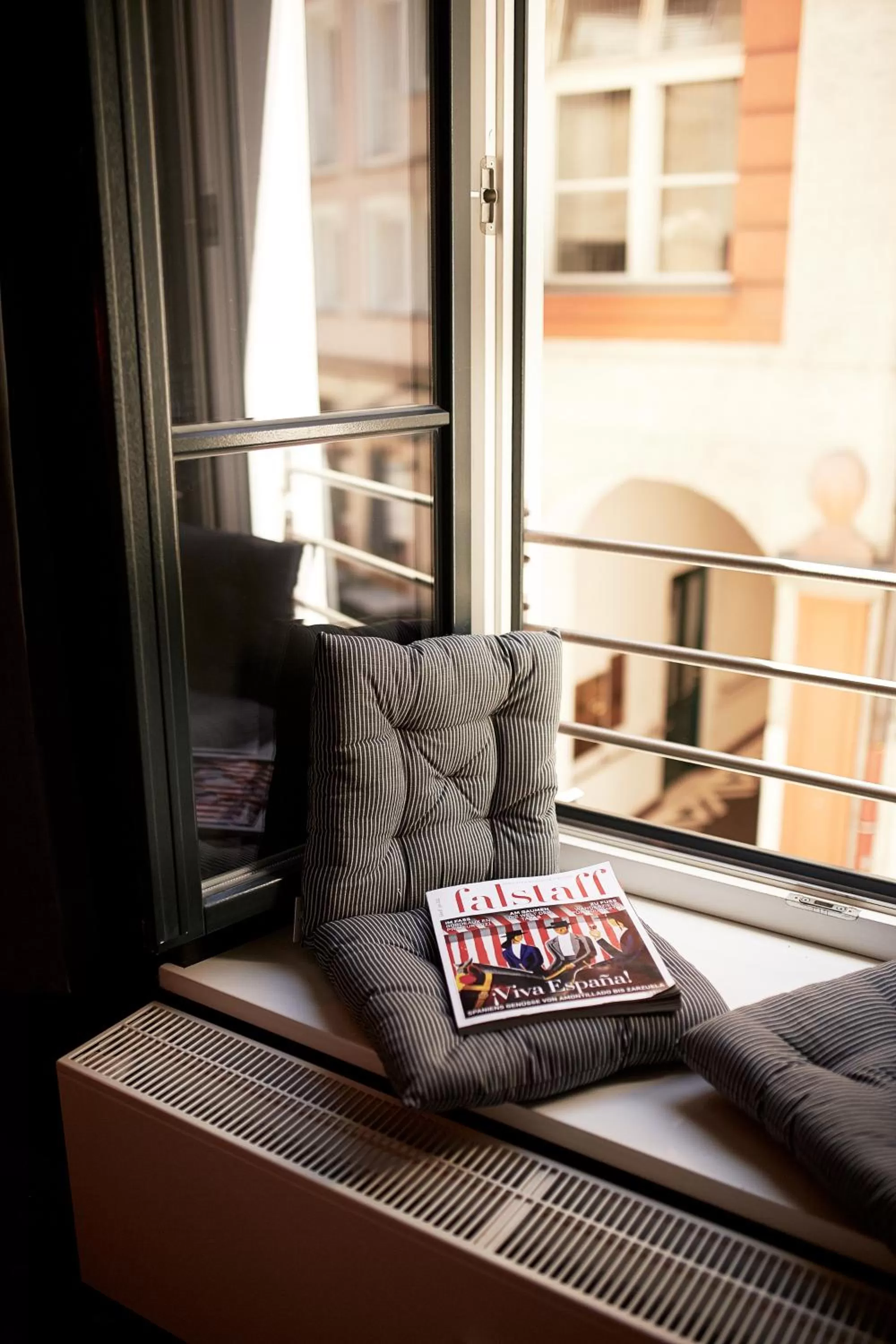 Seating area in WDREI Hotel